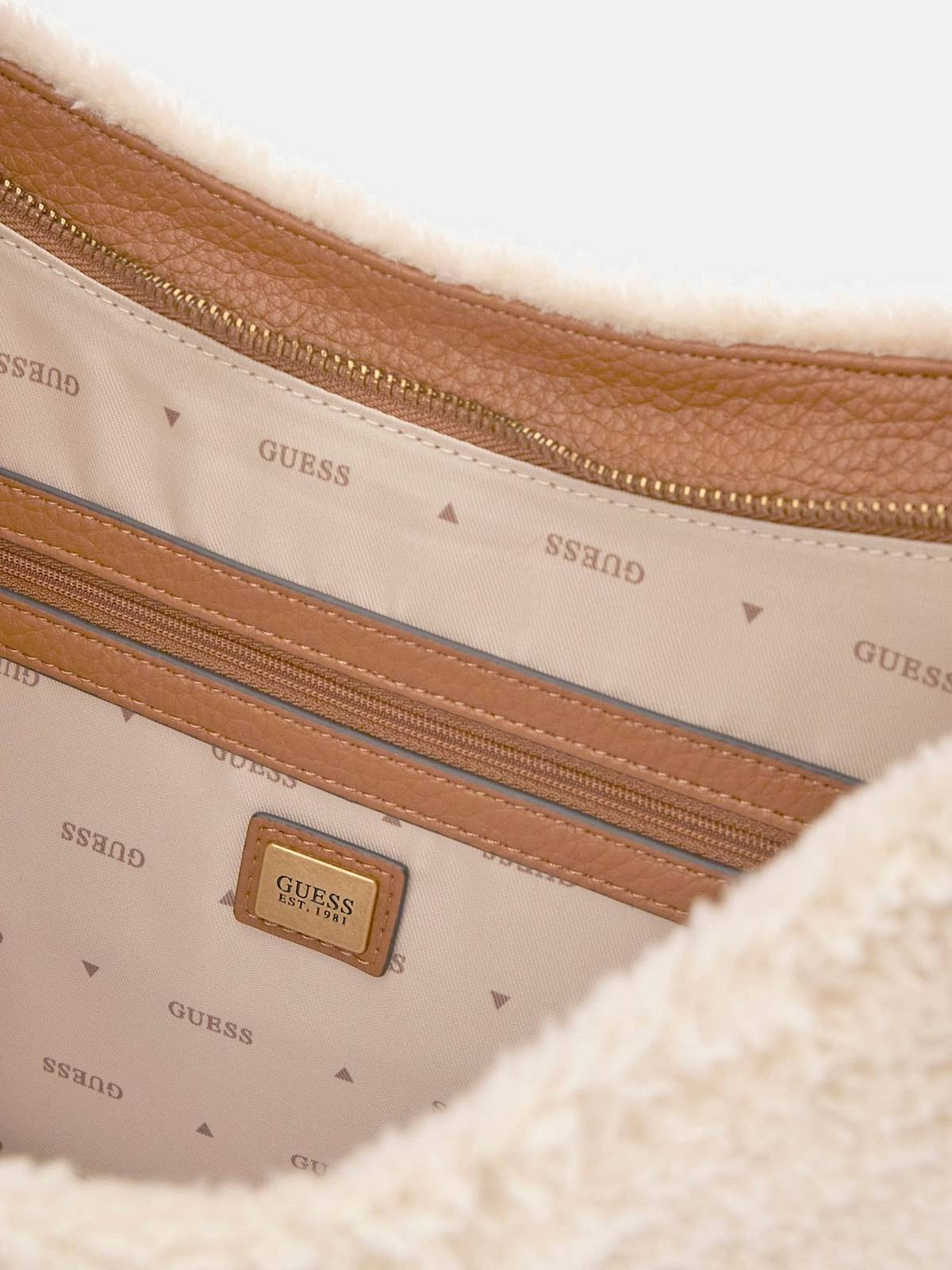 GUESS sac à bandoulière camden Femme beige Photo 3