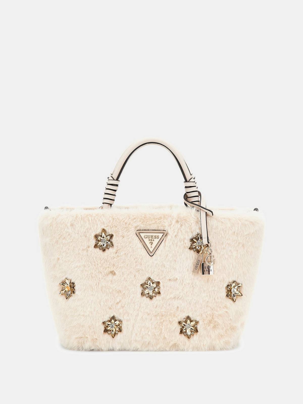 GUESS fourre-tout shaida Femme blanc