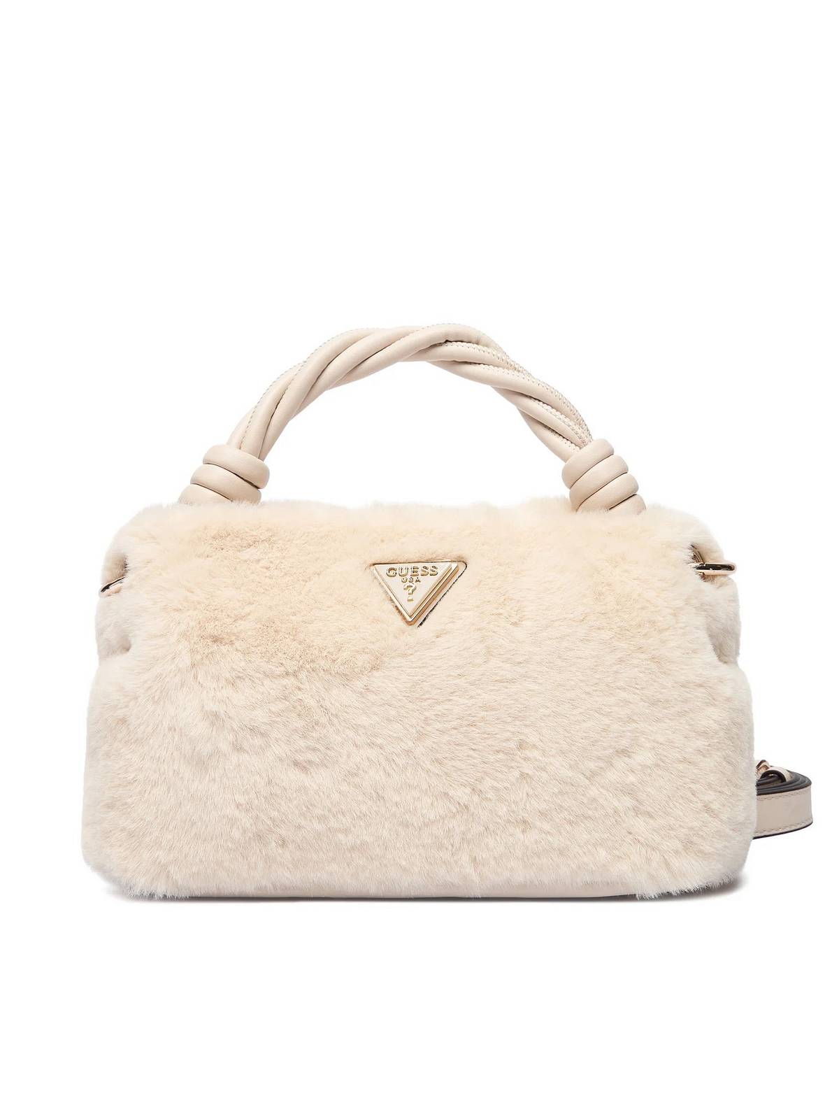 GUESS shaida top handle crossbody Donna bianco Foto 1