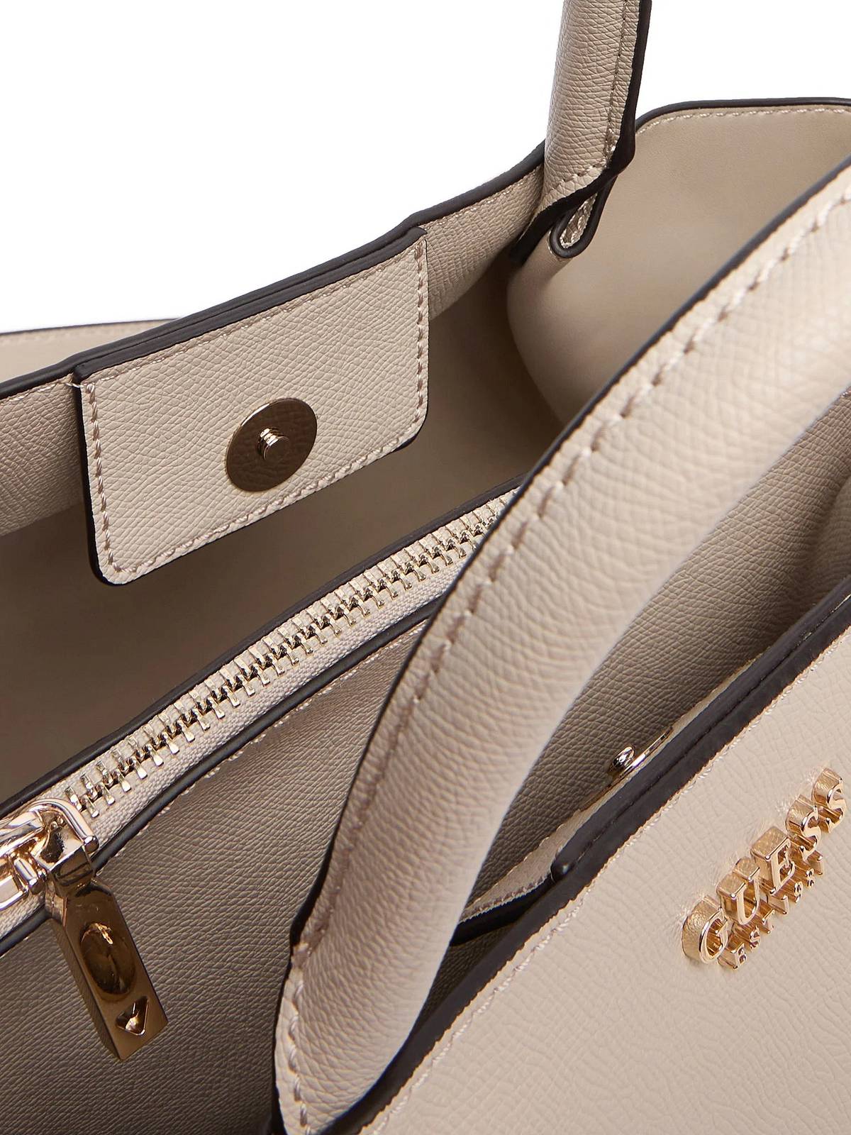 GUESS sacoche amorette Femme beige Photo 4