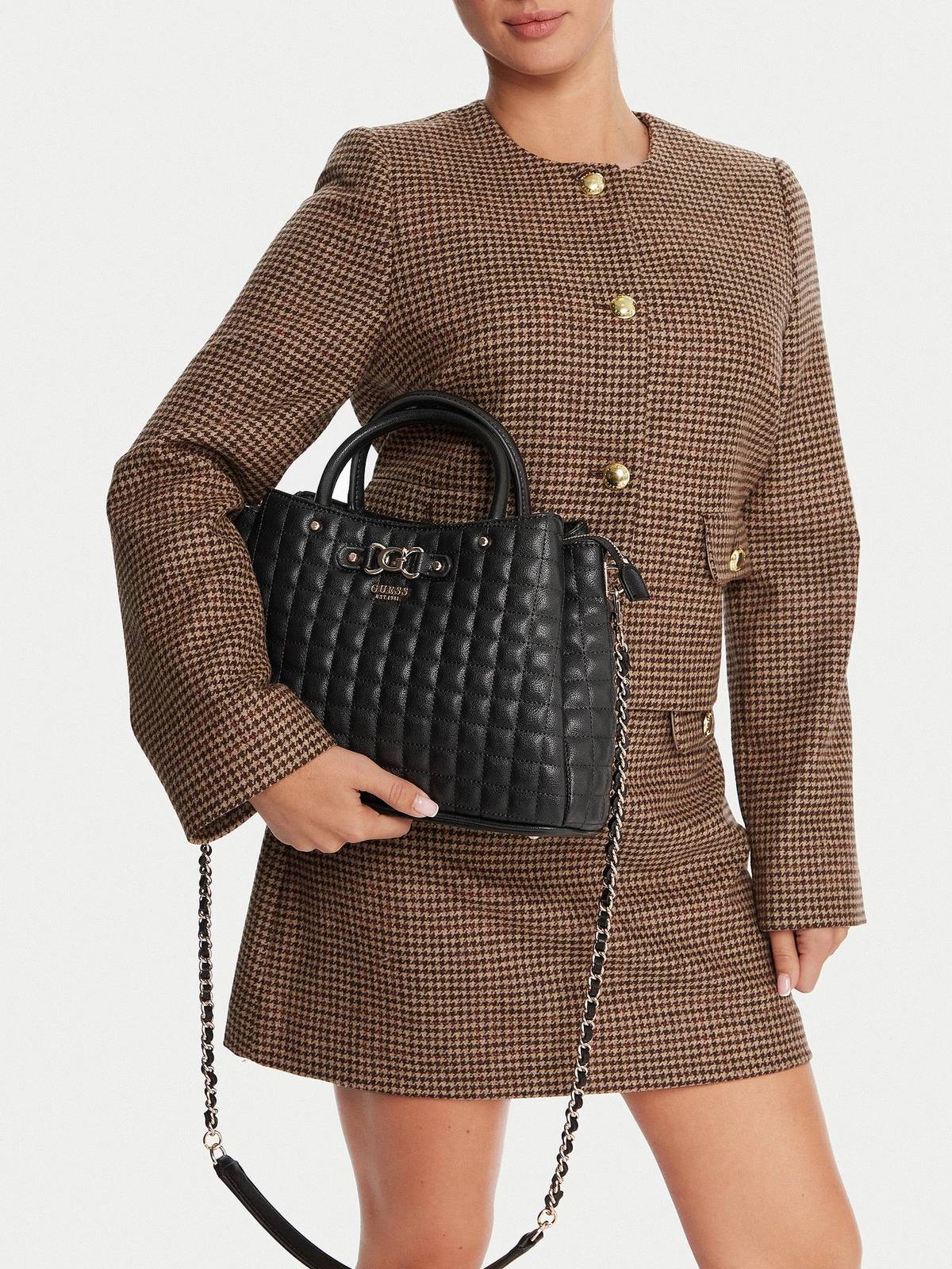 GUESS sacoche nadira Femme noir Photo 4