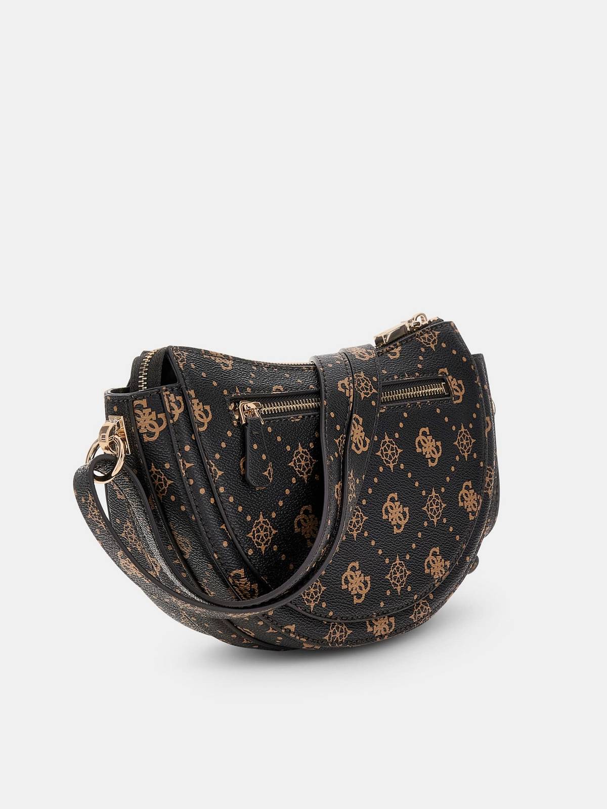 GUESS sac à bandoulière silia Femme brun marron Photo 2
