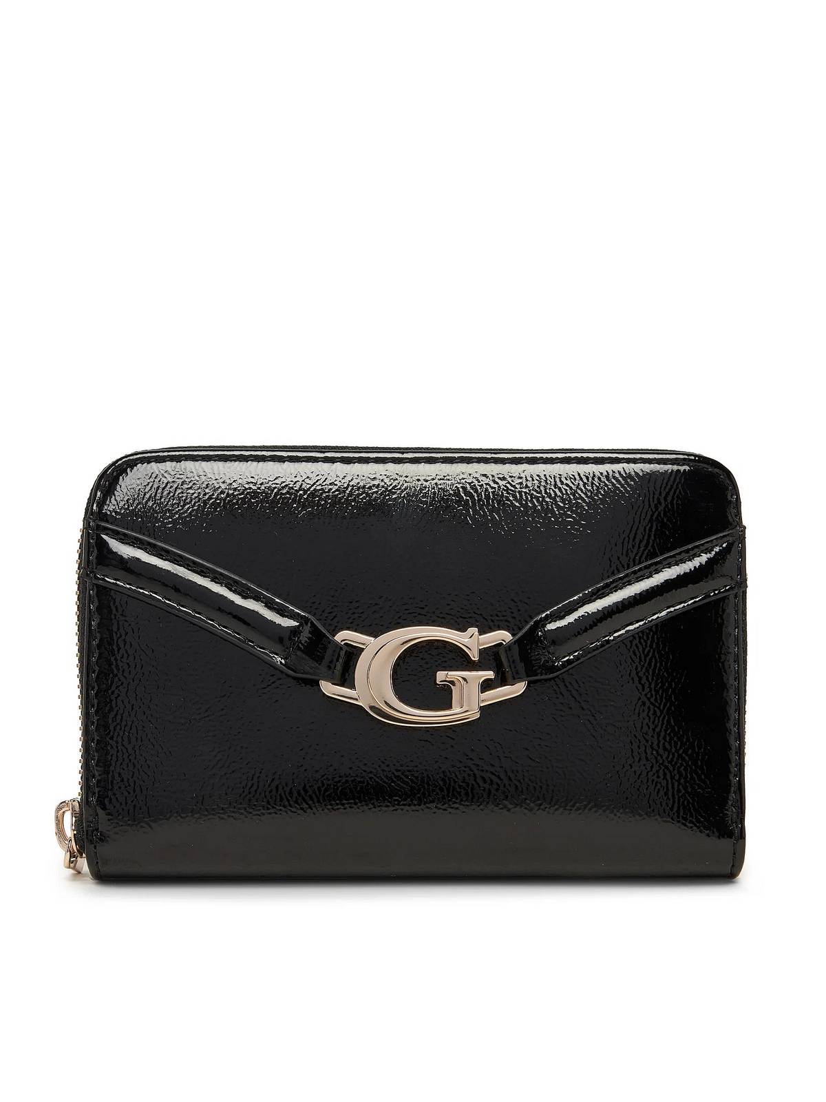 GUESS dea medium ziparound  Donna nero Foto 1