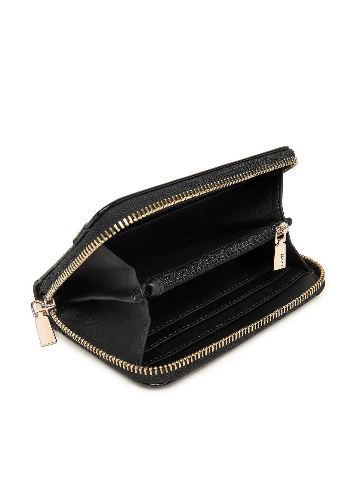GUESS goddess medium ziparound Woman black Photo 3