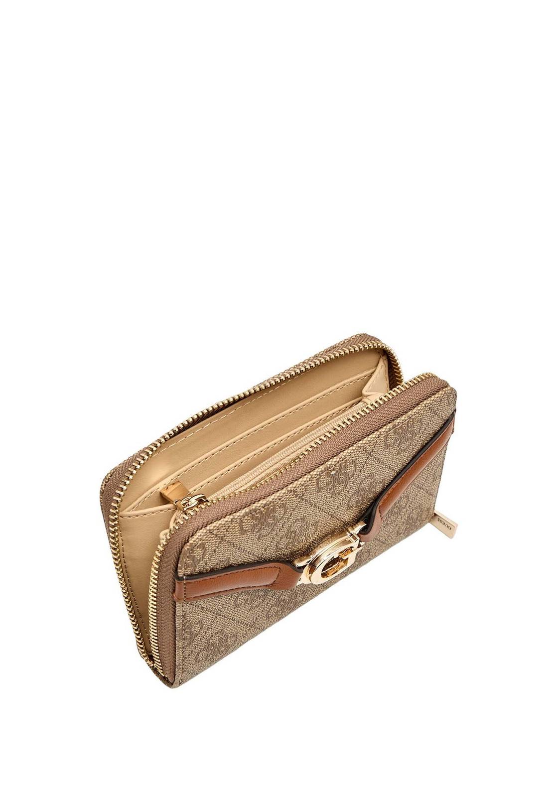 GUESS goddess med ziparound Woman brown Photo 3