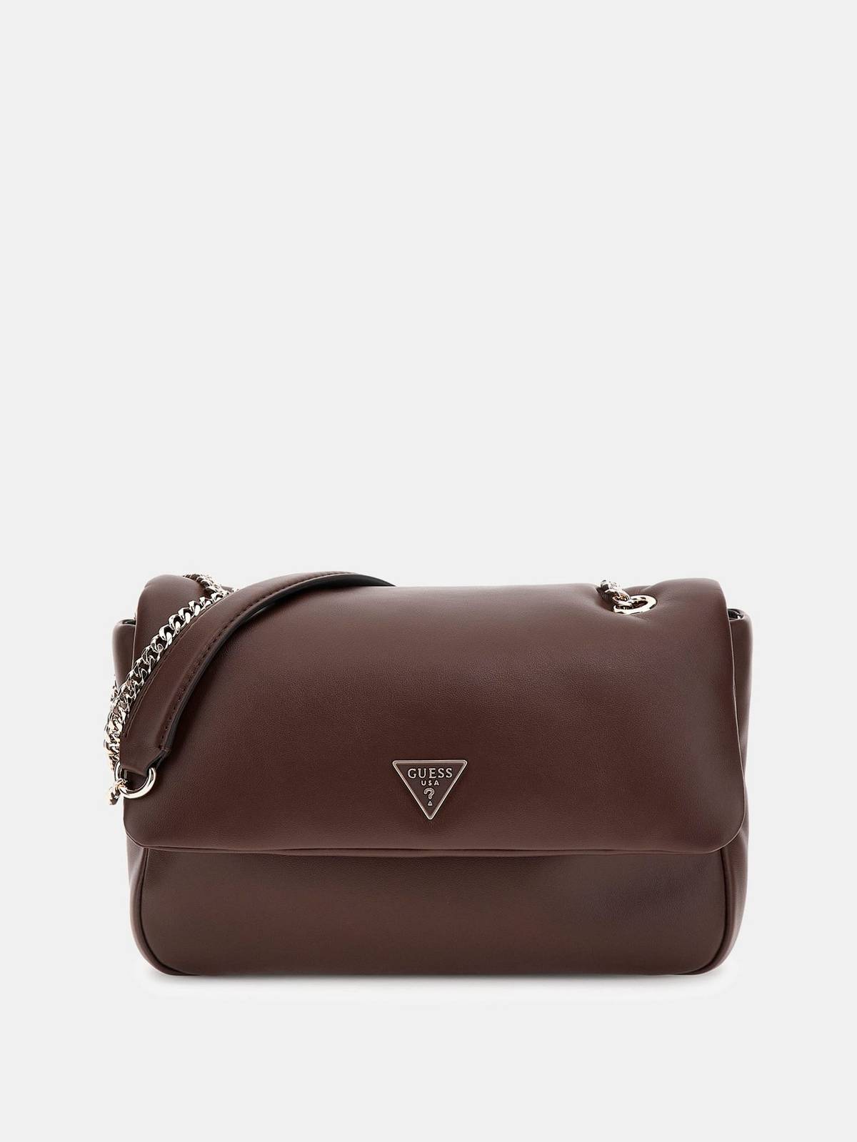 GUESS sunetra xbody flap Femme brun marron