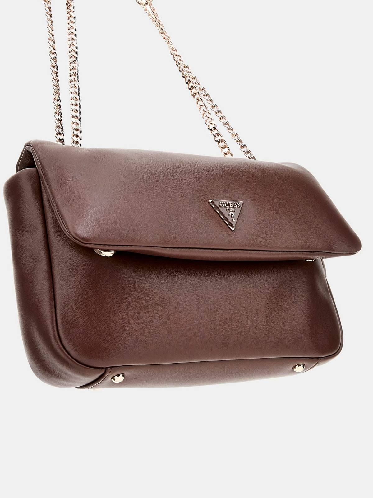 GUESS sunetra xbody flap Femme brun marron Photo 3
