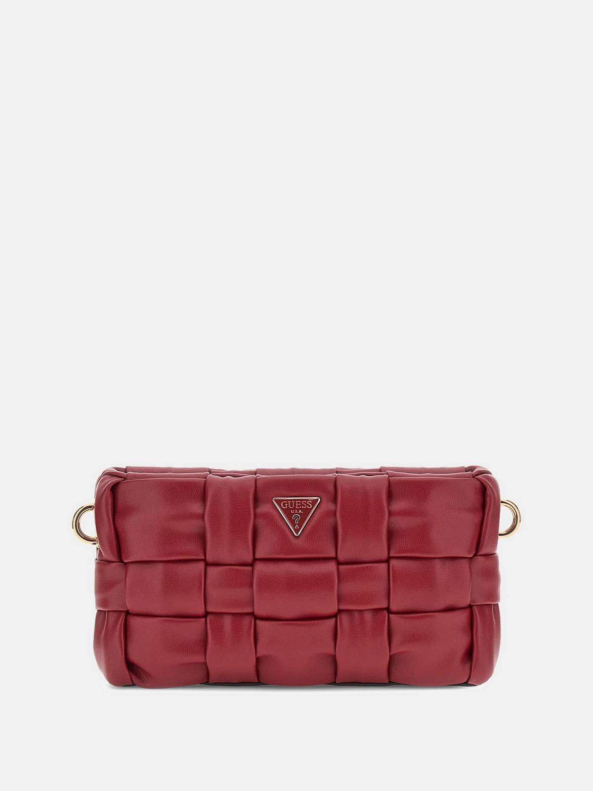 GUESS marion mini crossbody Donna rosso Foto 1