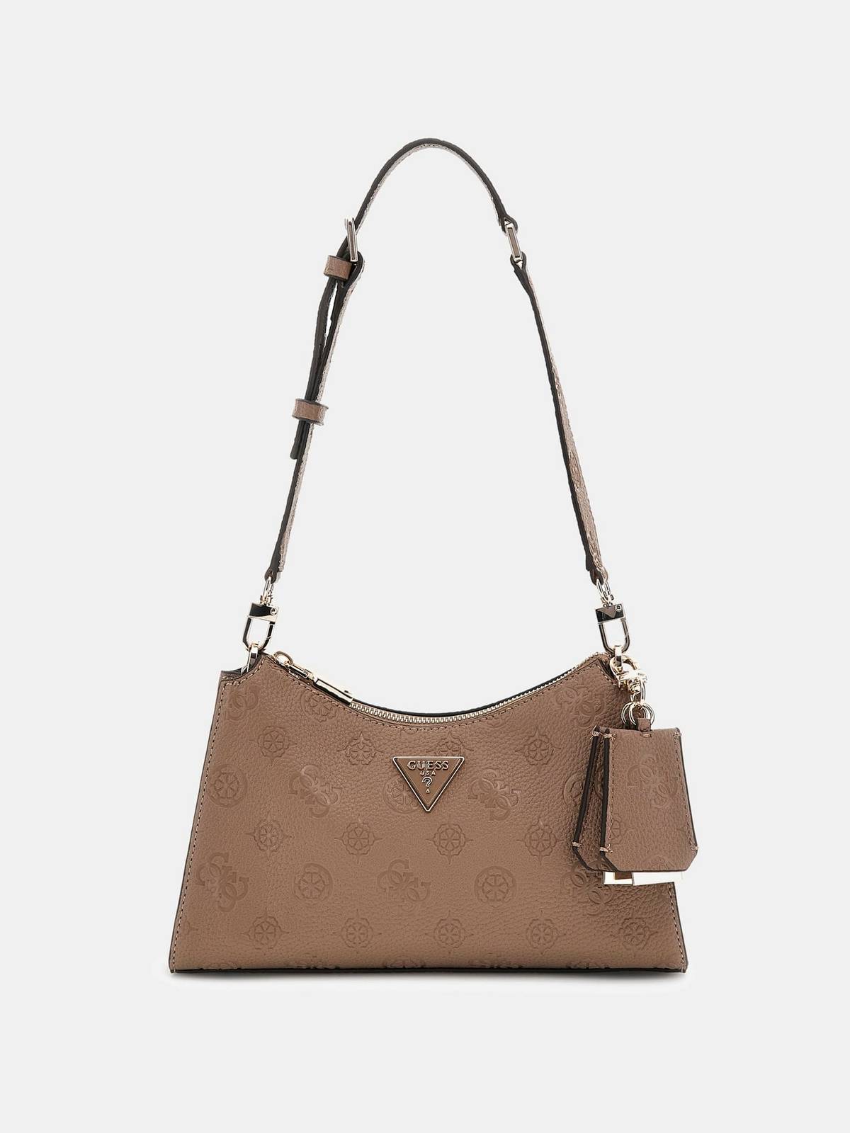 GUESS sac à bandoulière cresidia Femme marron