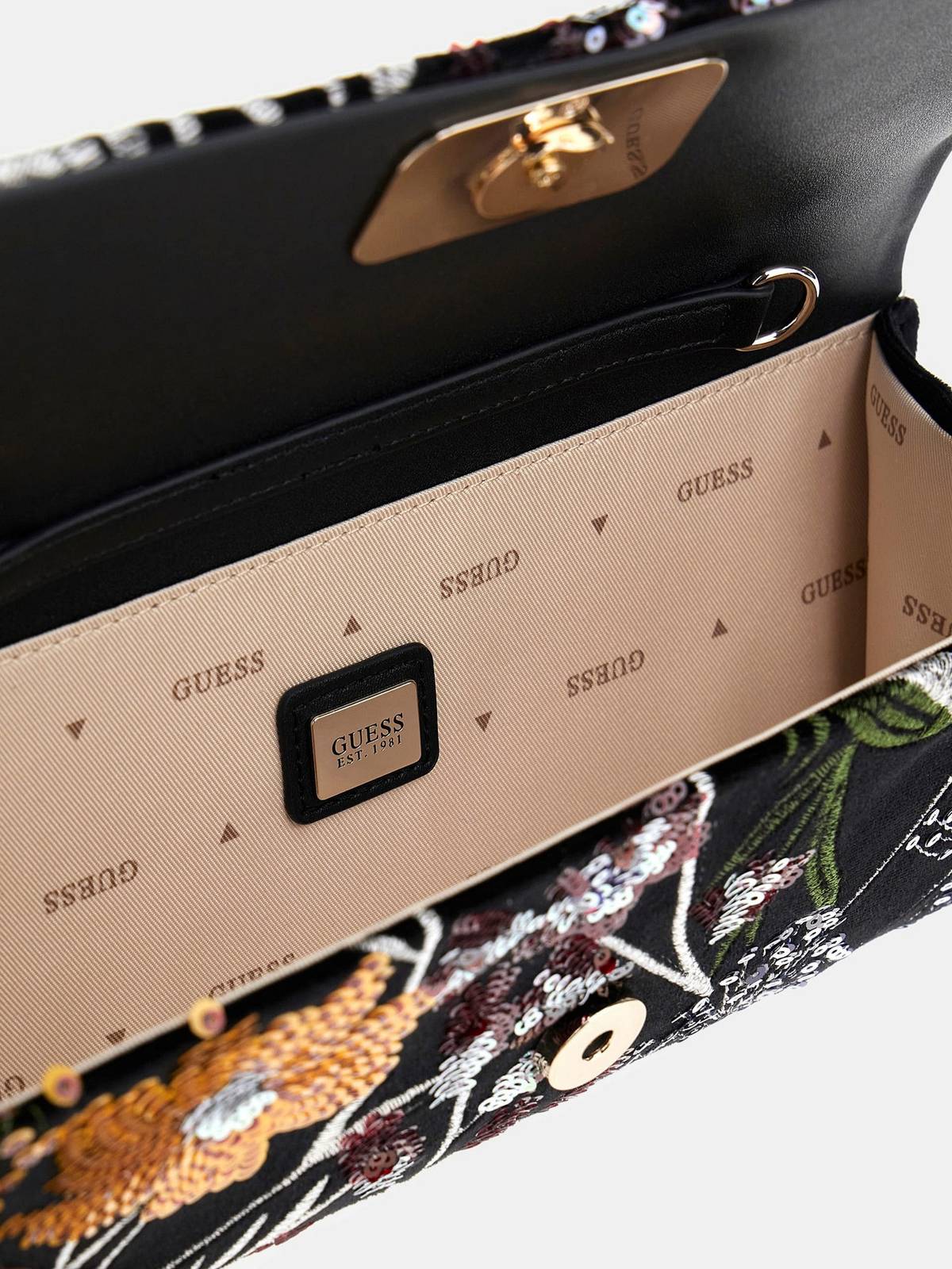 GUESS pochette zalina Femme noir Photo 3