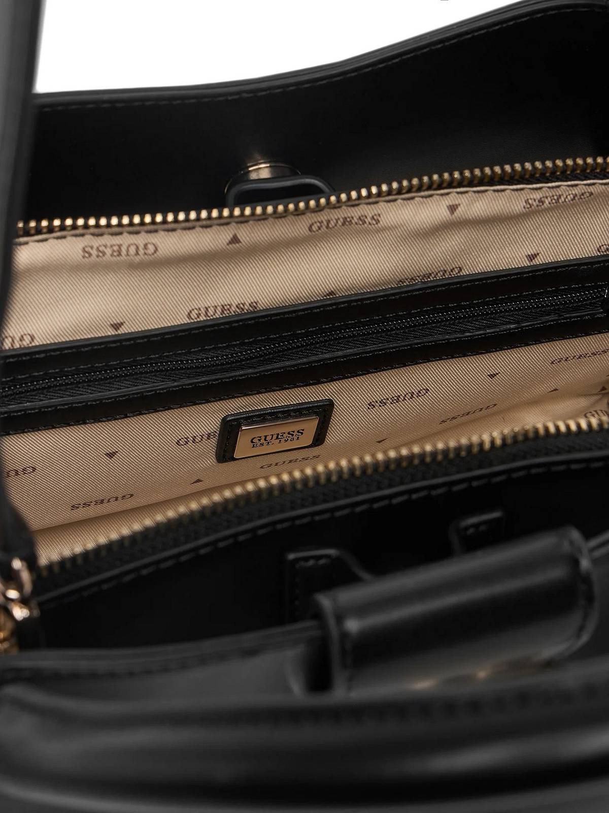 GUESS petite sacoche jane Femme noir Photo 3
