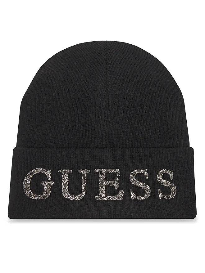 GUESS bonnet Femme noir