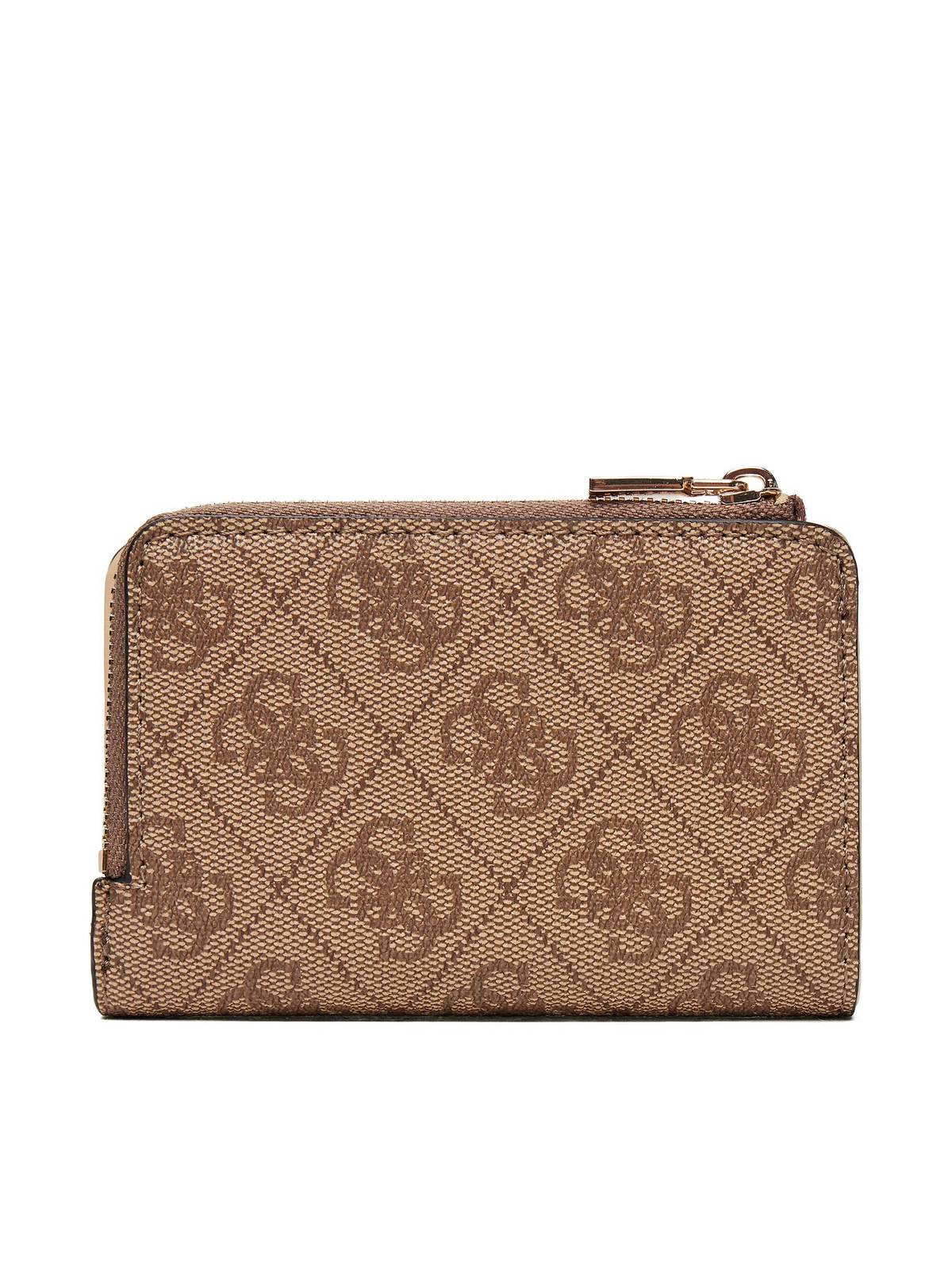 GUESS porte-cartes en laurier Femme marron Photo 2