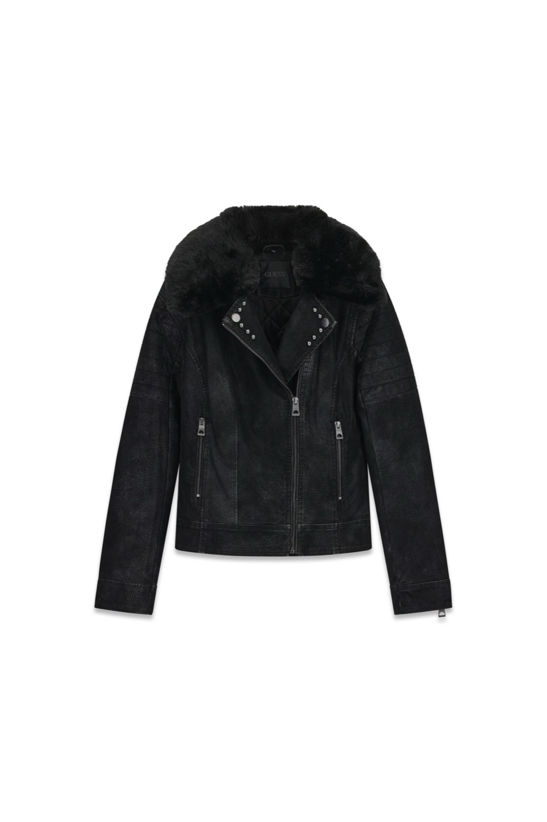 GUESS Nouvelle veste Darcey Bijker Femme noir
