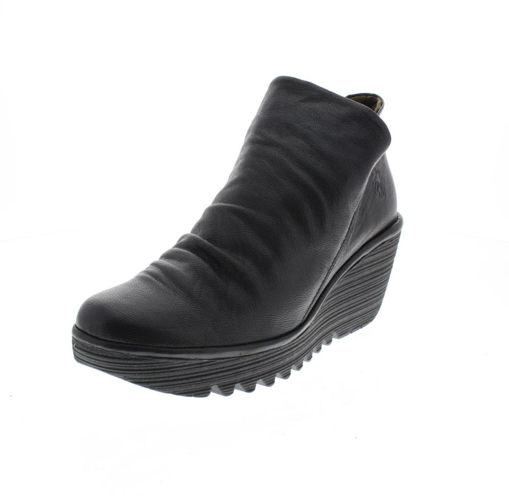 fly london black shoes