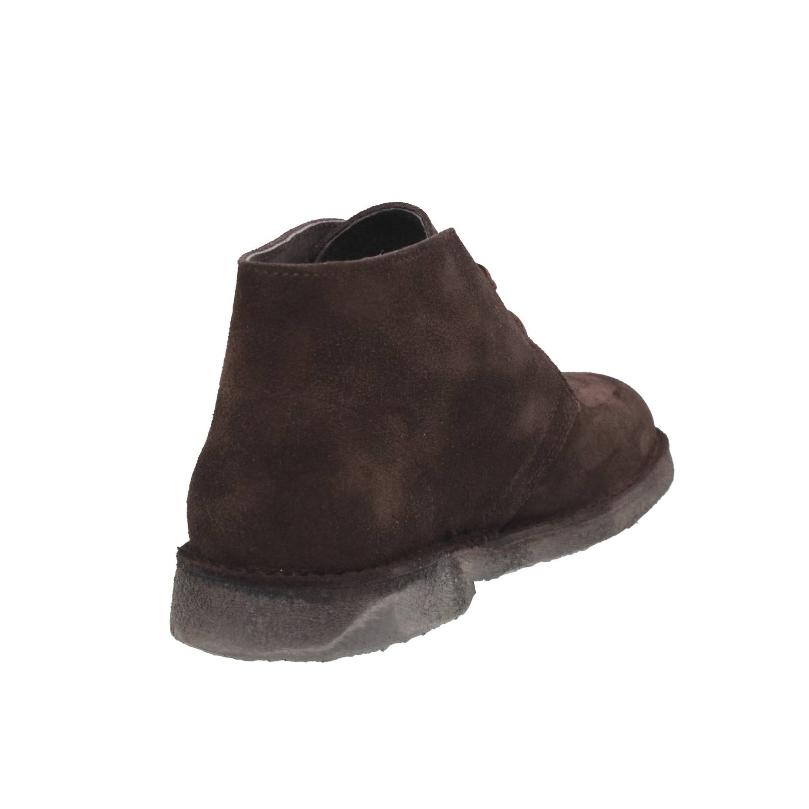 HERMANOS BENEDI S.L. Suede Ankle Boots Man dark brown Photo 4