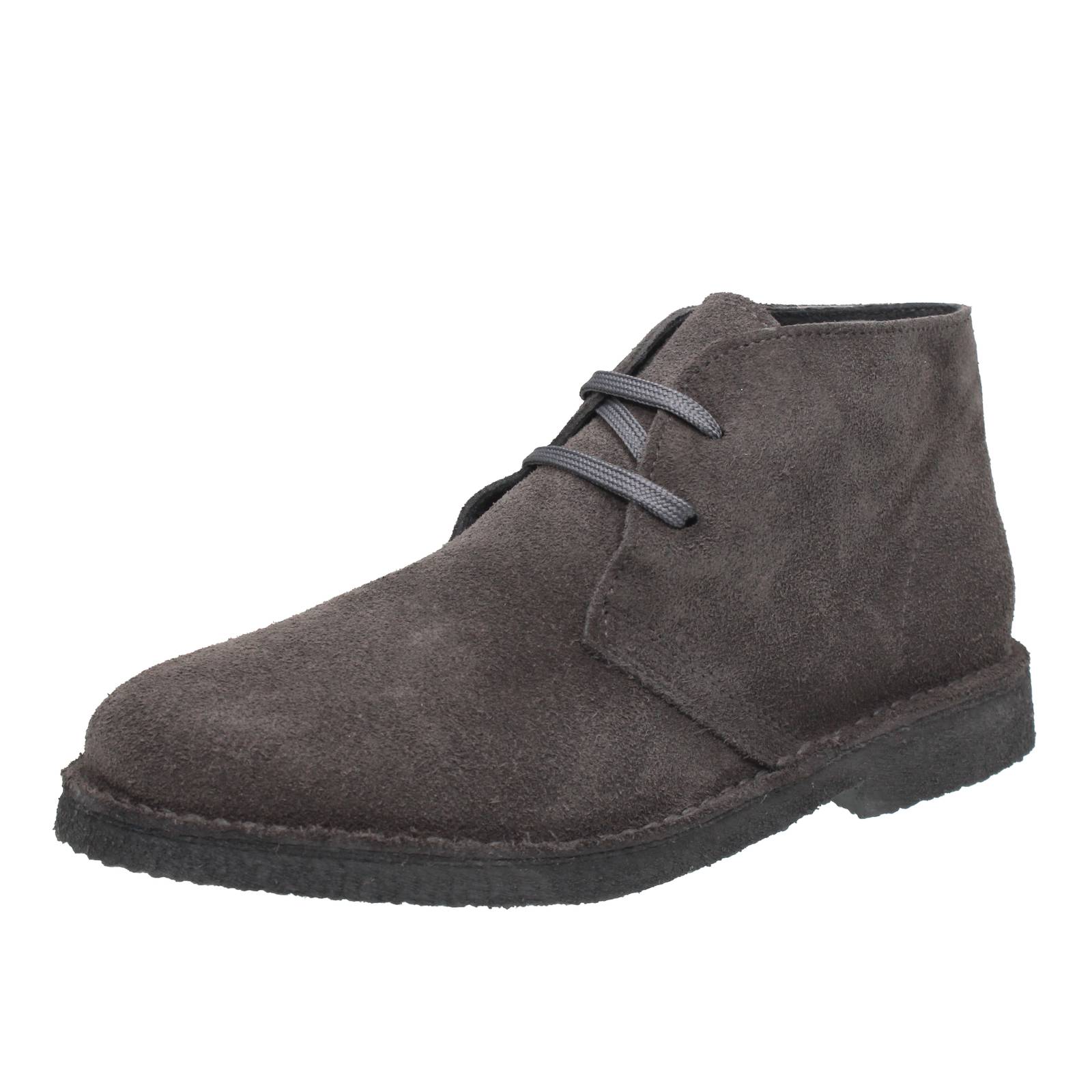 HERMANOS BENEDI S.L. Wildleder-Stiefeletten Herren grau Foto 1