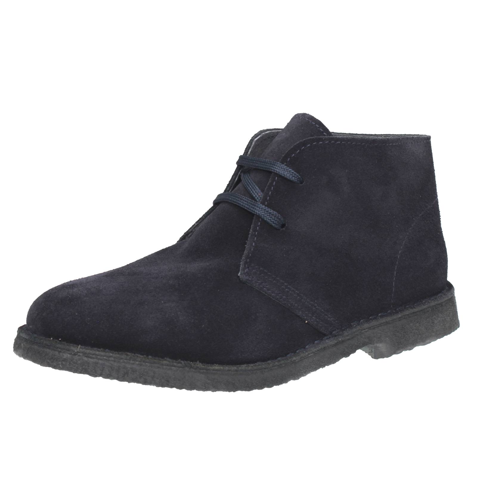 HERMANOS BENEDI S.L. Bottines en daim Homme bleu Photo 1