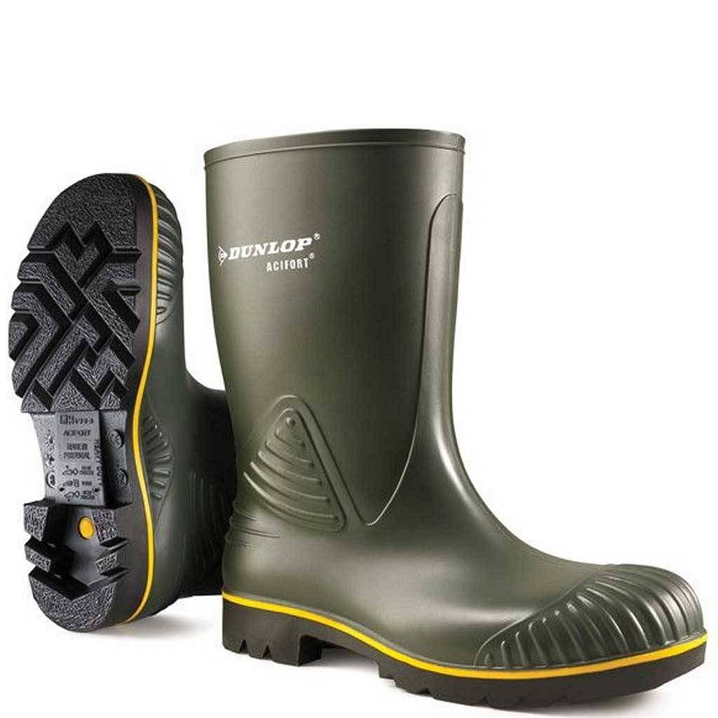 Тронкетто из телячьей кожи Dunlop Acifort Heavy Duty в ассортименте Gomma - Taglia 41 Uomo