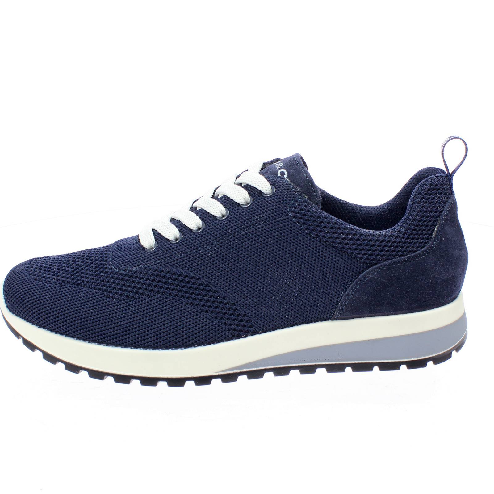 IGI &amp; CO Saro - Low Sneakers in Recycled Mesh. Man blue Photo 3