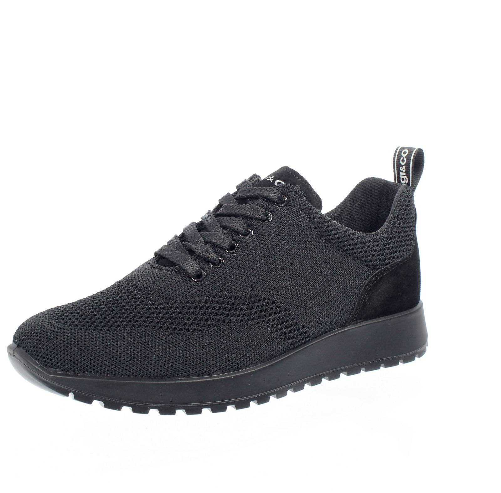 Igi & Co Saro - Кроссовки из сетчатого материала Riciclato Nero - Кроссовки Uomo Scarpe
