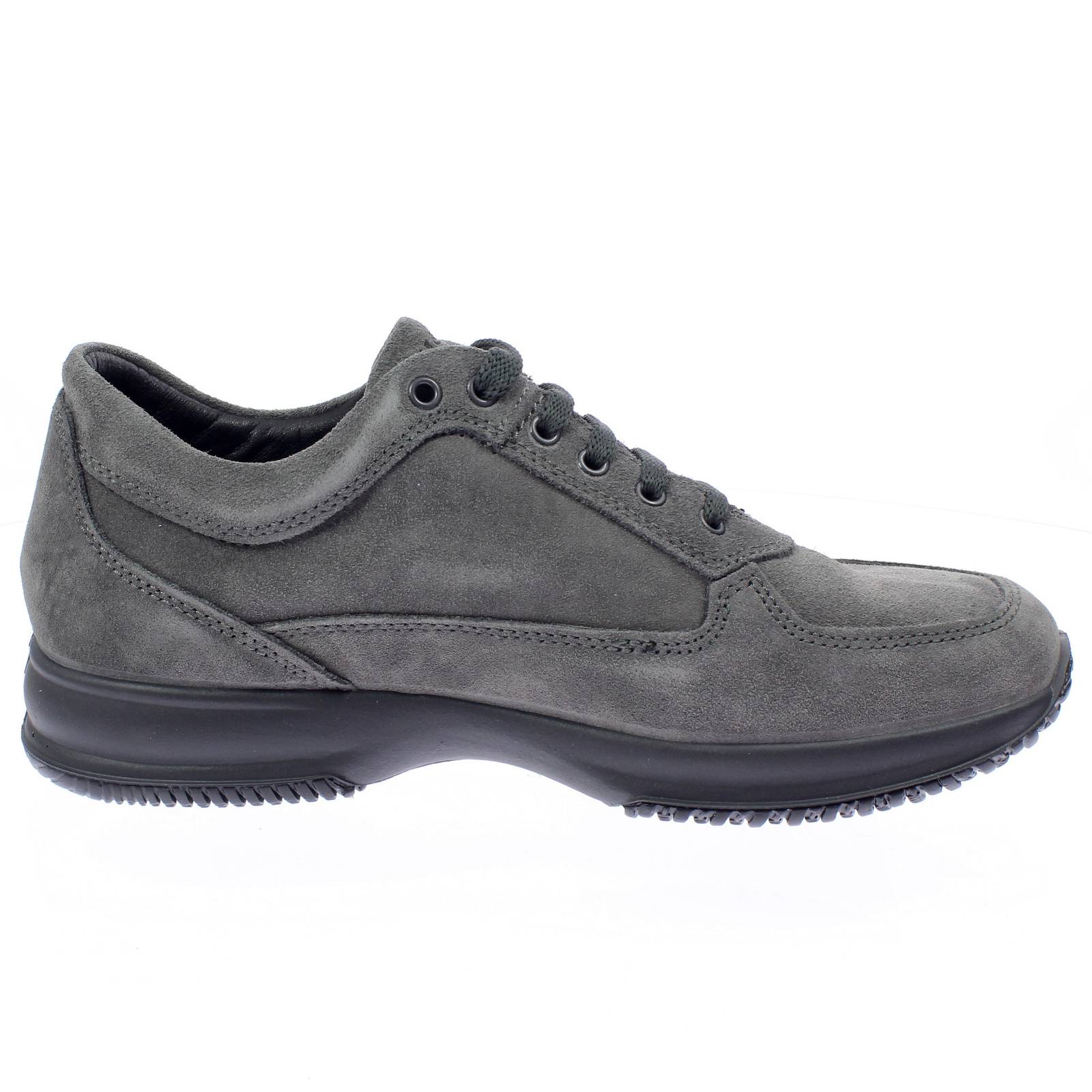 IGI &amp; CO Time - Suede Leather and GoreTex Sneakers Man grey Photo 2