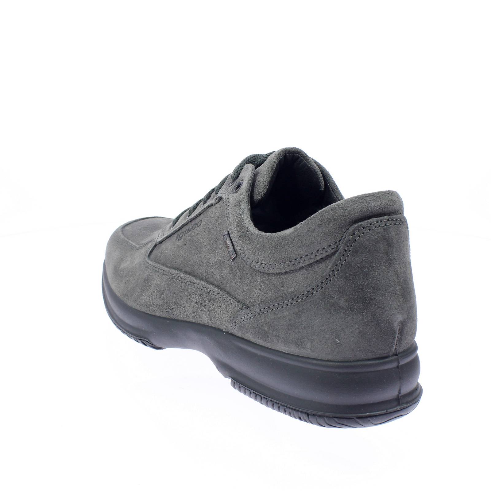 IGI &amp; CO Time - Suede Leather and GoreTex Sneakers Man grey Photo 4