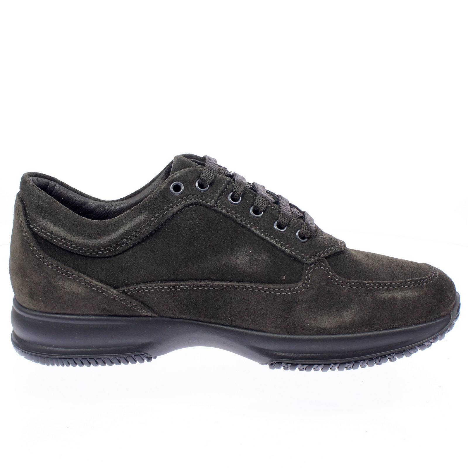 IGI &amp; CO Time - Suede Leather and GoreTex Sneakers Man dark brown Photo 2
