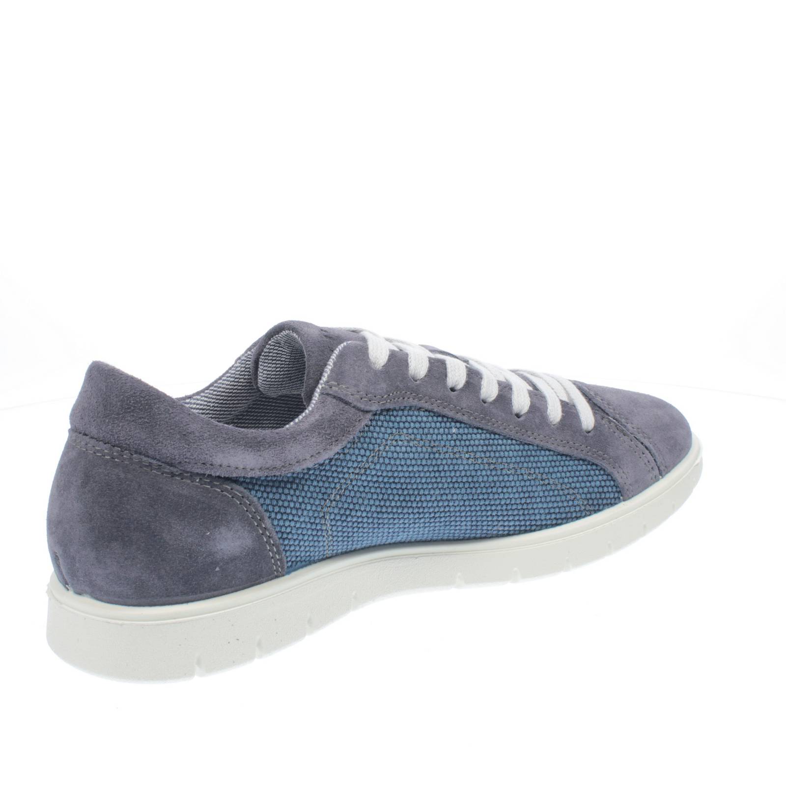 IGI &amp; CO Saxon - Low suede sneakers Man blue Photo 4