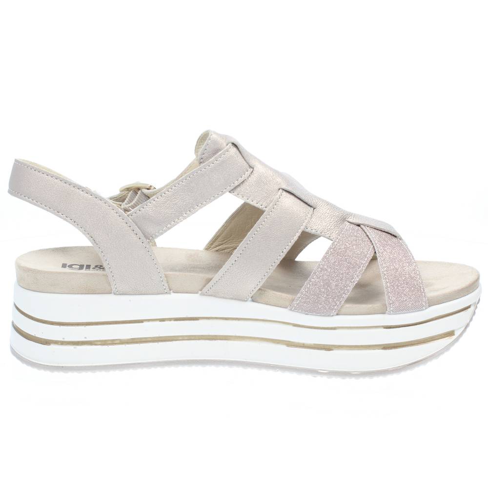 Sandali con zeppa deals igi e co