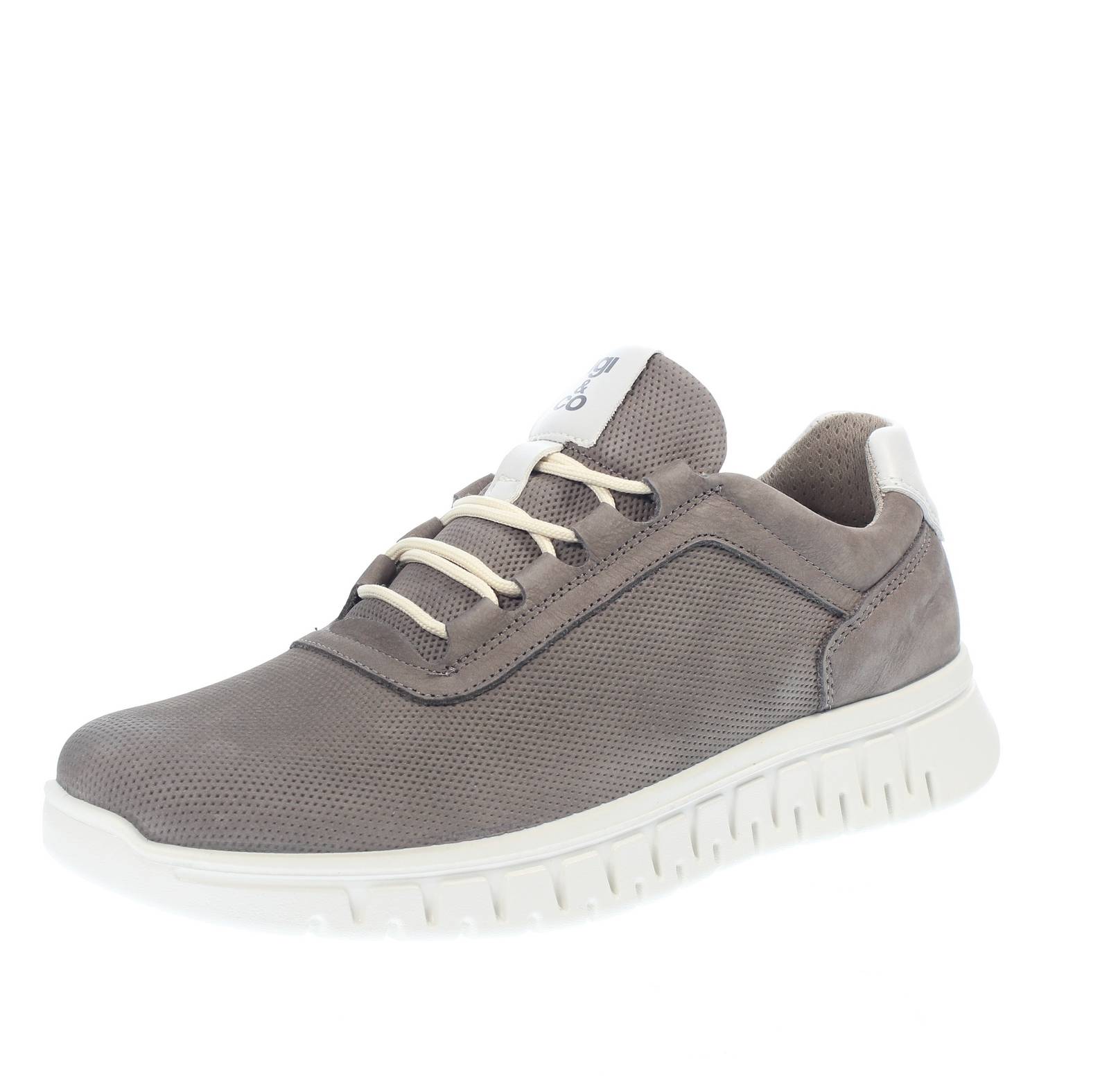Igi & Co Edo - Кроссовки Basse In Pelle Grigio - Повседневные кроссовки Uomo Scarpe