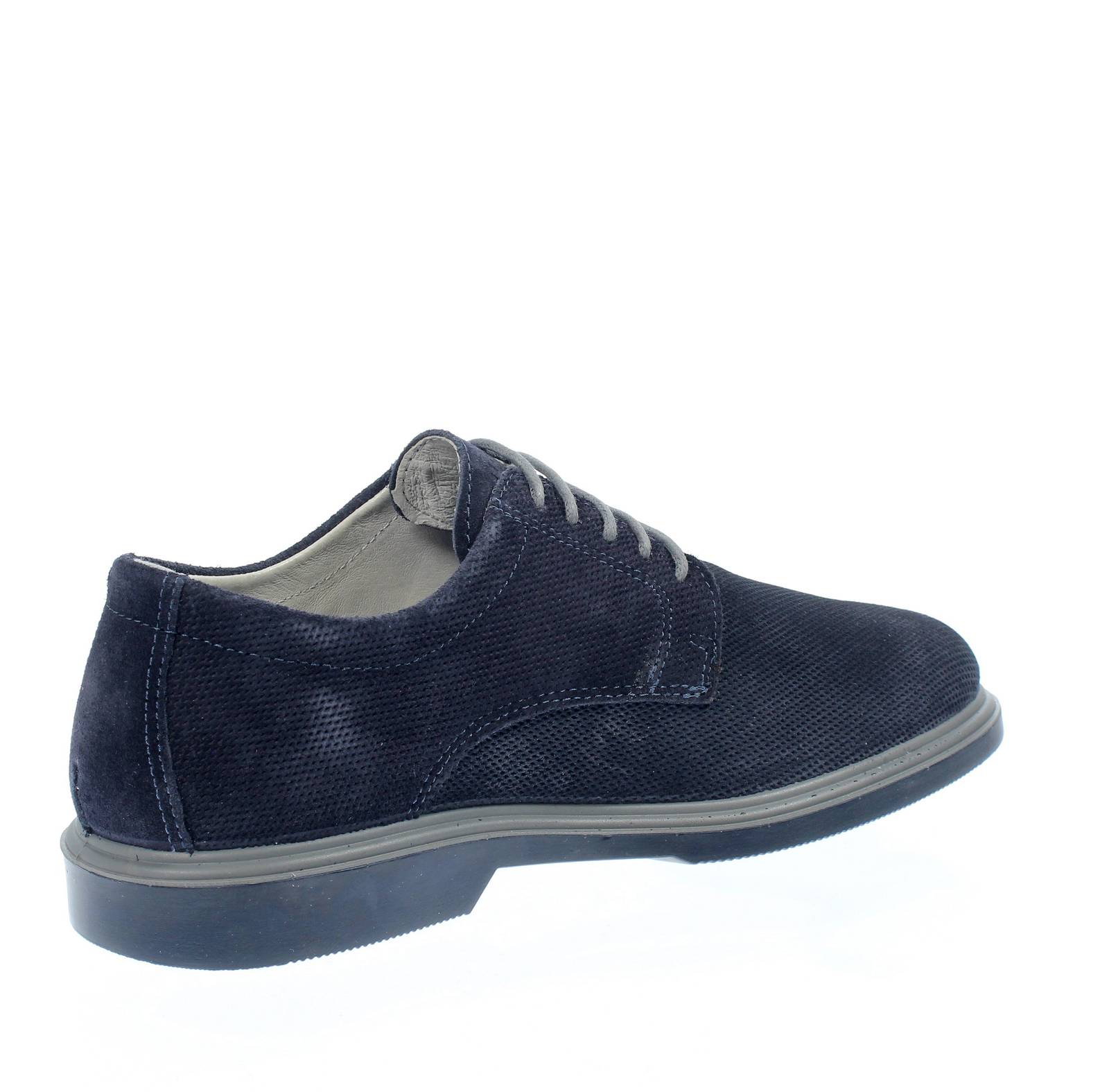 IGI &amp; CO Garret - Chaussures à lacets en cuir Homme bleu Photo 4