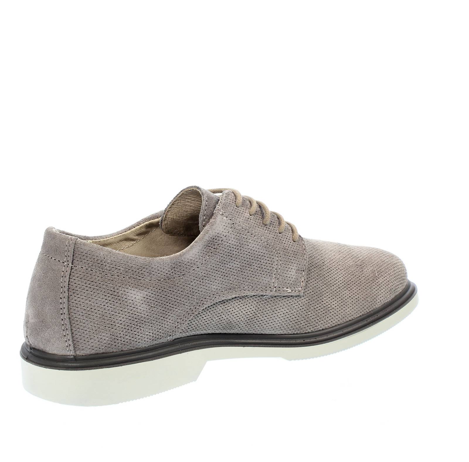 IGI &amp; CO Garret - Chaussures à lacets en cuir Homme gris Photo 4