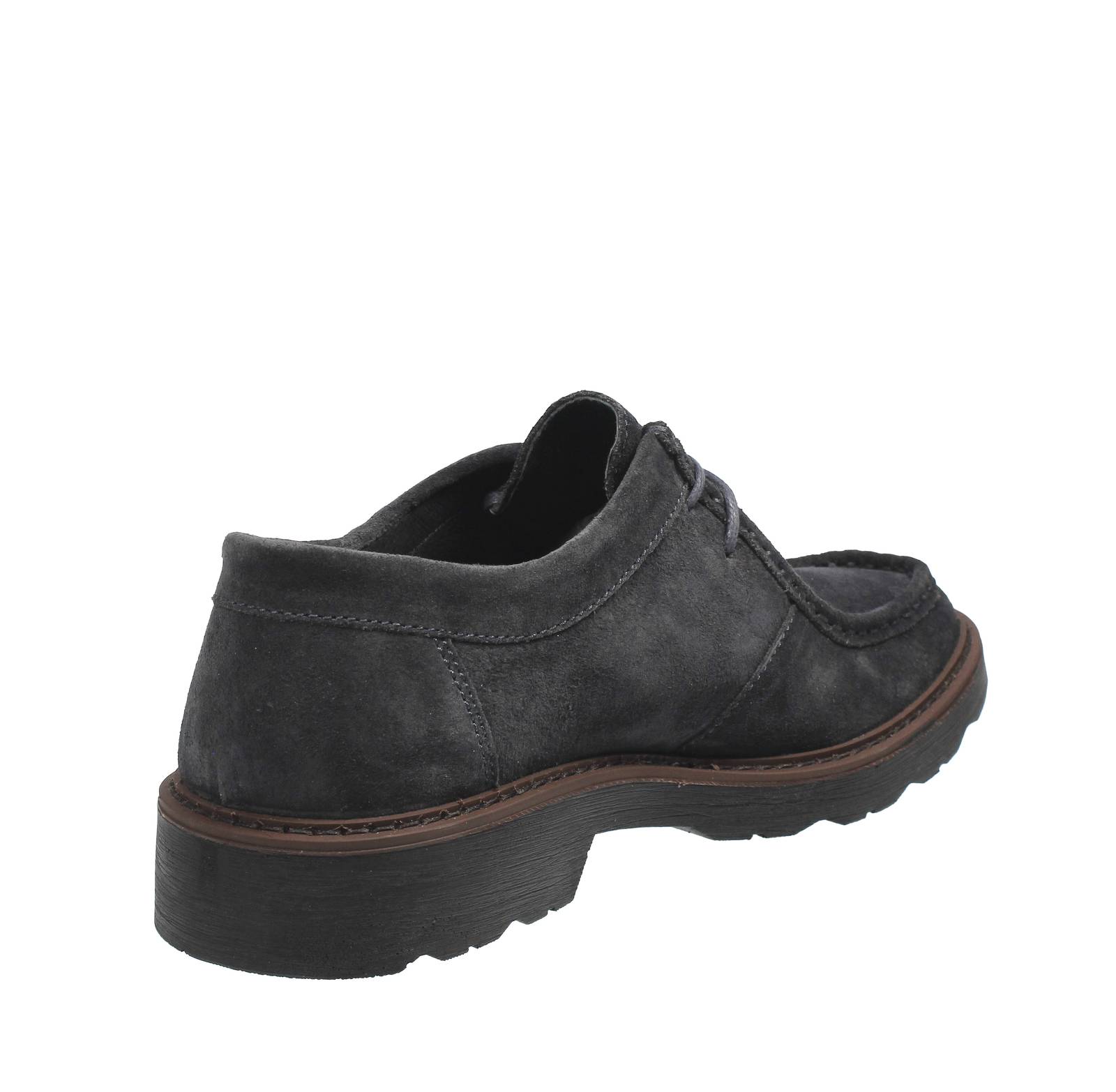 IGI &amp; CO Celson - Mocassins à lacets en daim Homme bleu Photo 4