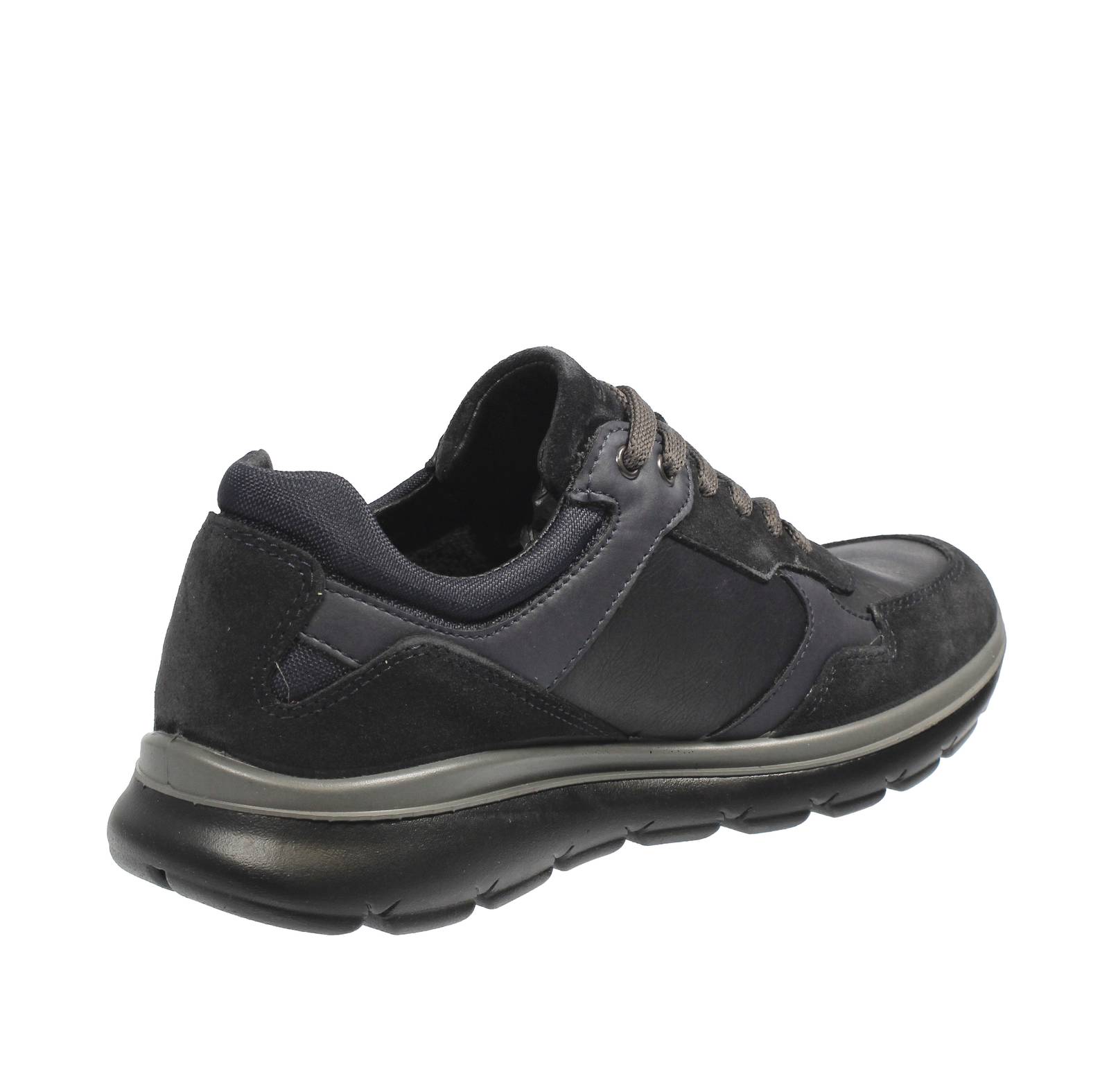 IGI &amp; CO Ernest - Sneakers in Suede and GoreTex Man blue Photo 4