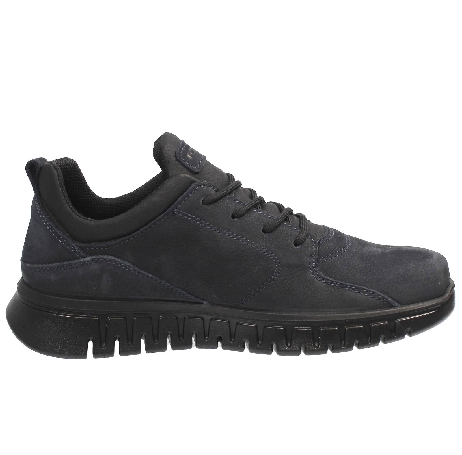 IGI &amp; CO Edo - Leather and GoreTex Sneakers Man blue Photo 2