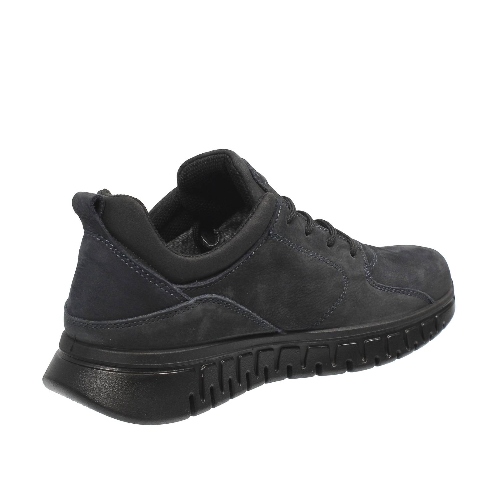 IGI &amp; CO Edo - Leather and GoreTex Sneakers Man blue Photo 4