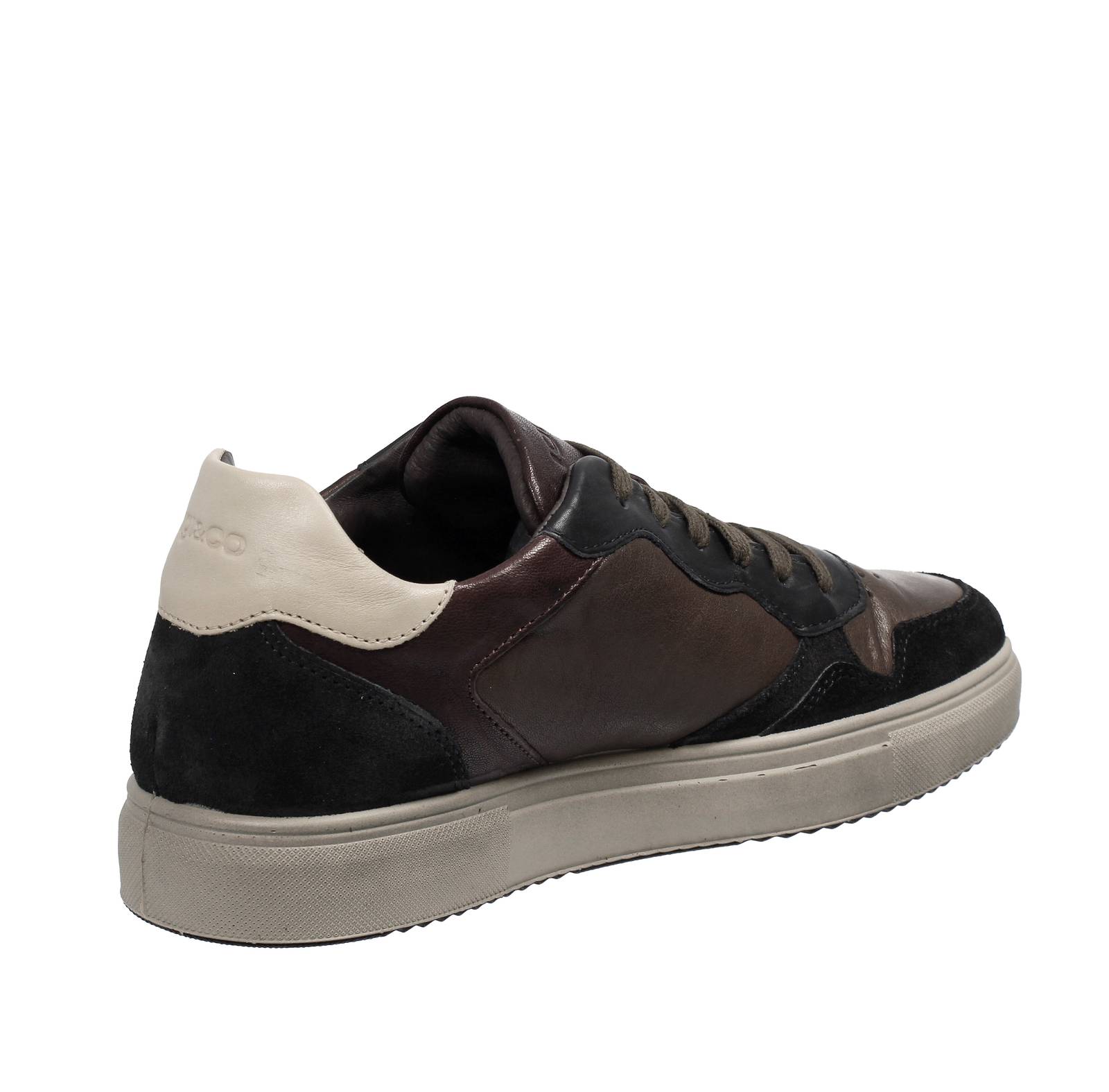 IGI &amp; CO Sacha - Low Leather Sneakers Man dark brown Photo 4