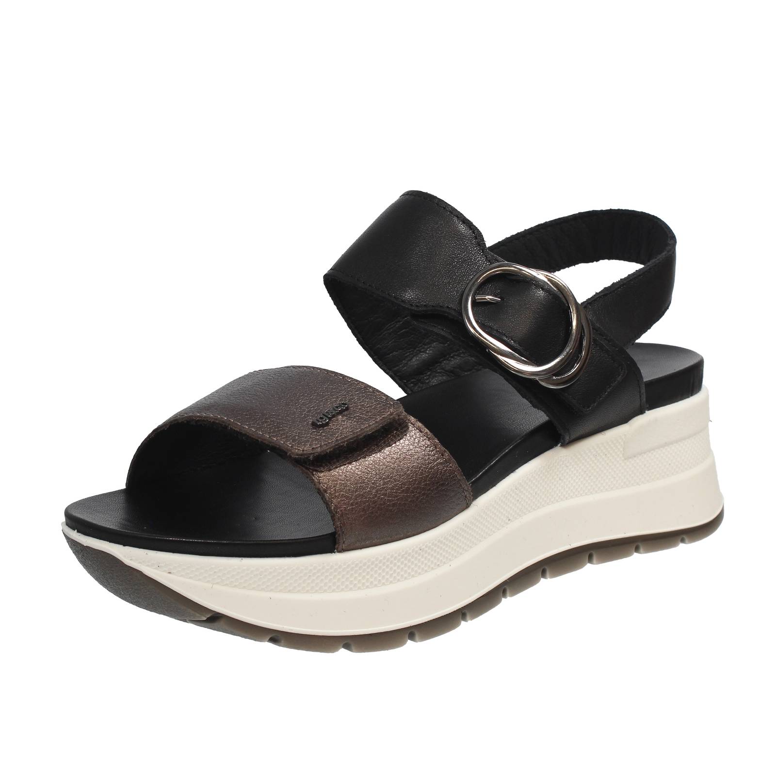 Сирена Igi - Co - Сандали в Пелле-Кон-Зеппа-Неро - Донна Скарпе Сандали-Зеппа 14990₽