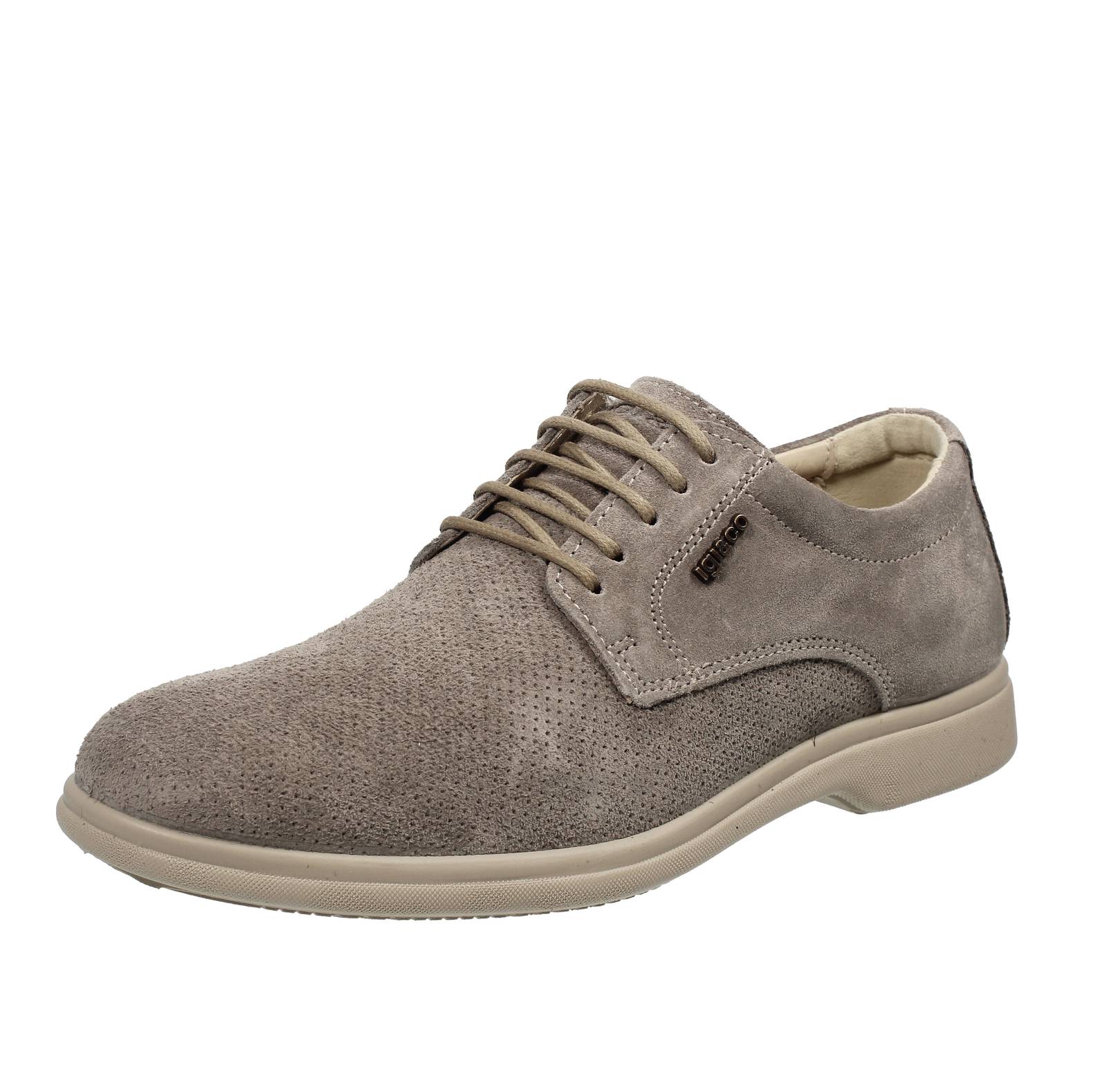 Igi & Co Glen - Stringate In Pelle Grigio - Uomo Scarpe Stringate Sportive - Foto 4 di 4