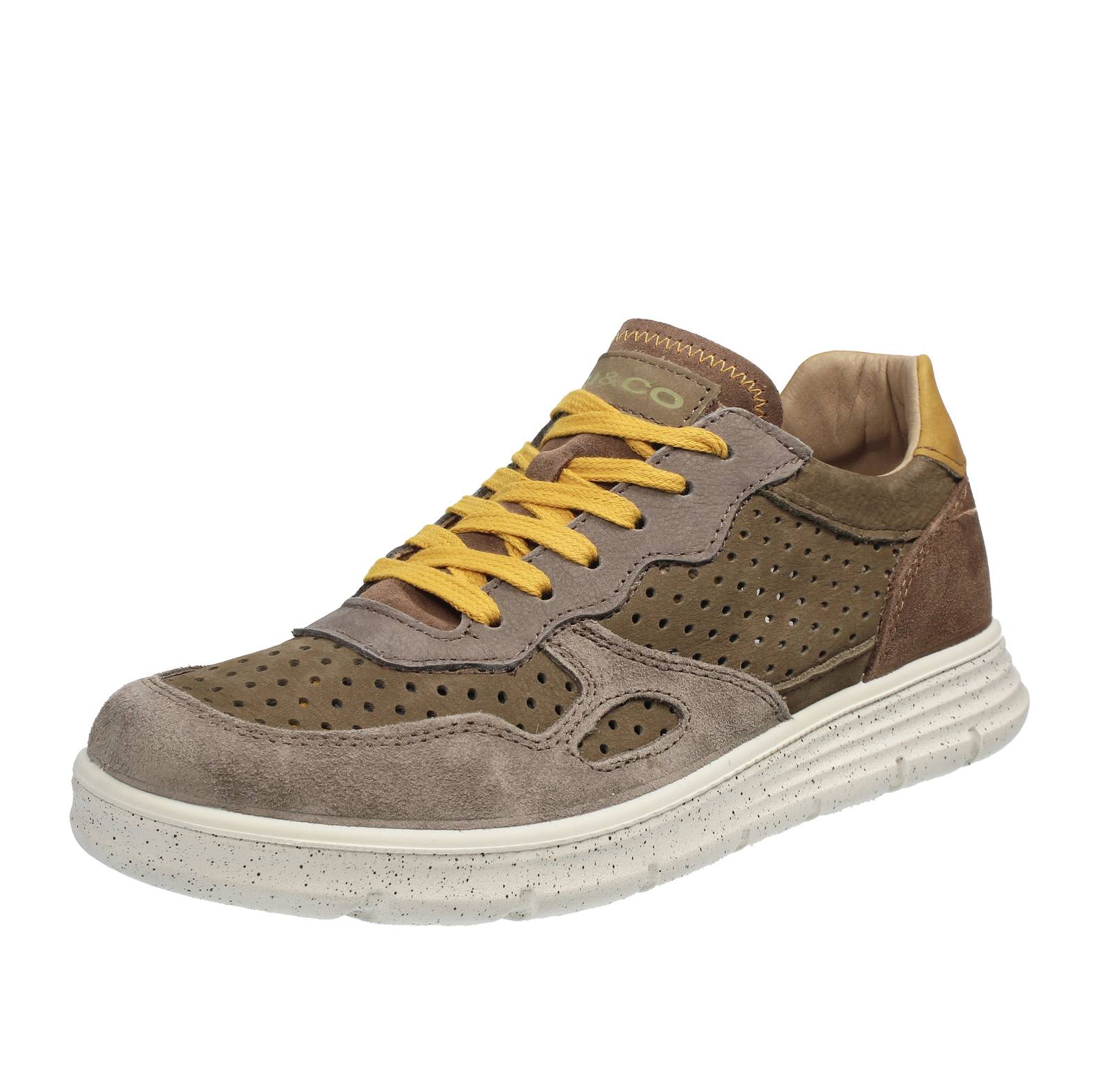 Igi & Co Bert - Кроссовки из замши цвета Каки - Повседневные кроссовки Uomo Scarpe