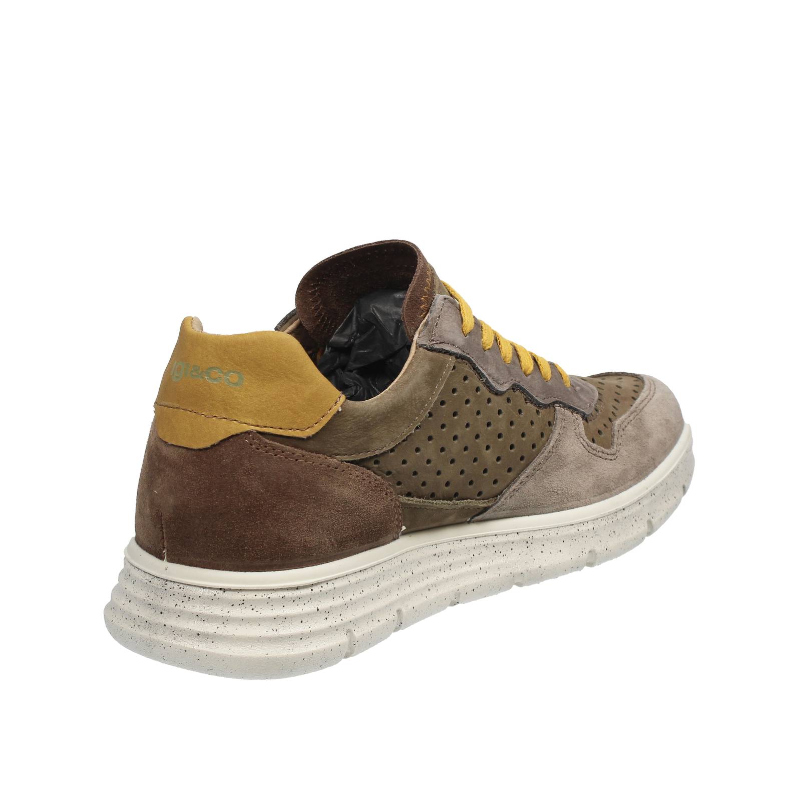 IGI &amp; CO Bert - Sneakers en daim Homme kaki Photo 4