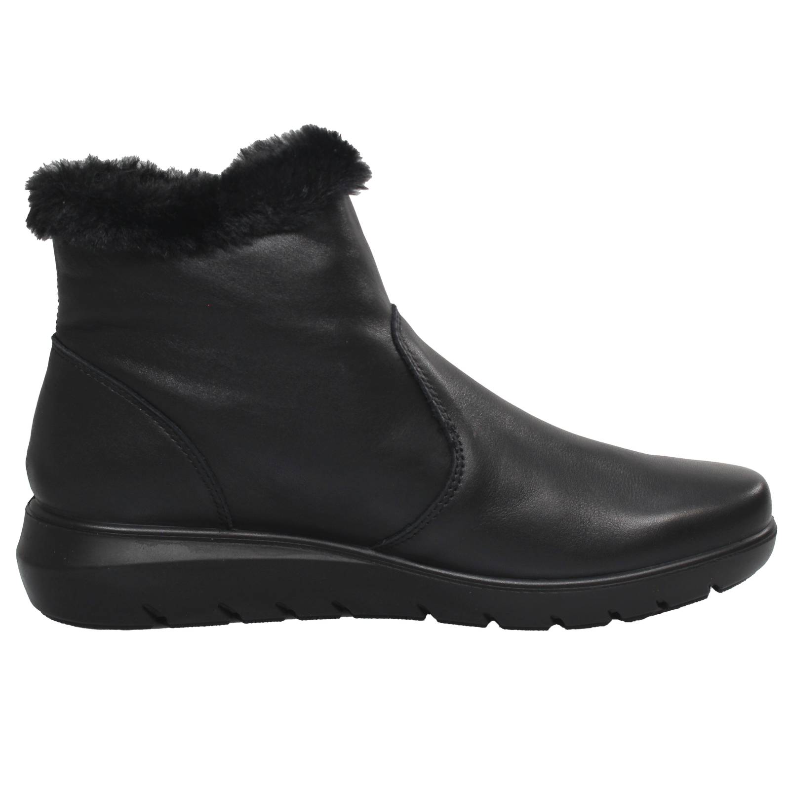 ENVAL SOFT Klizia - Bottines en cuir fourré Femme noir Photo 2