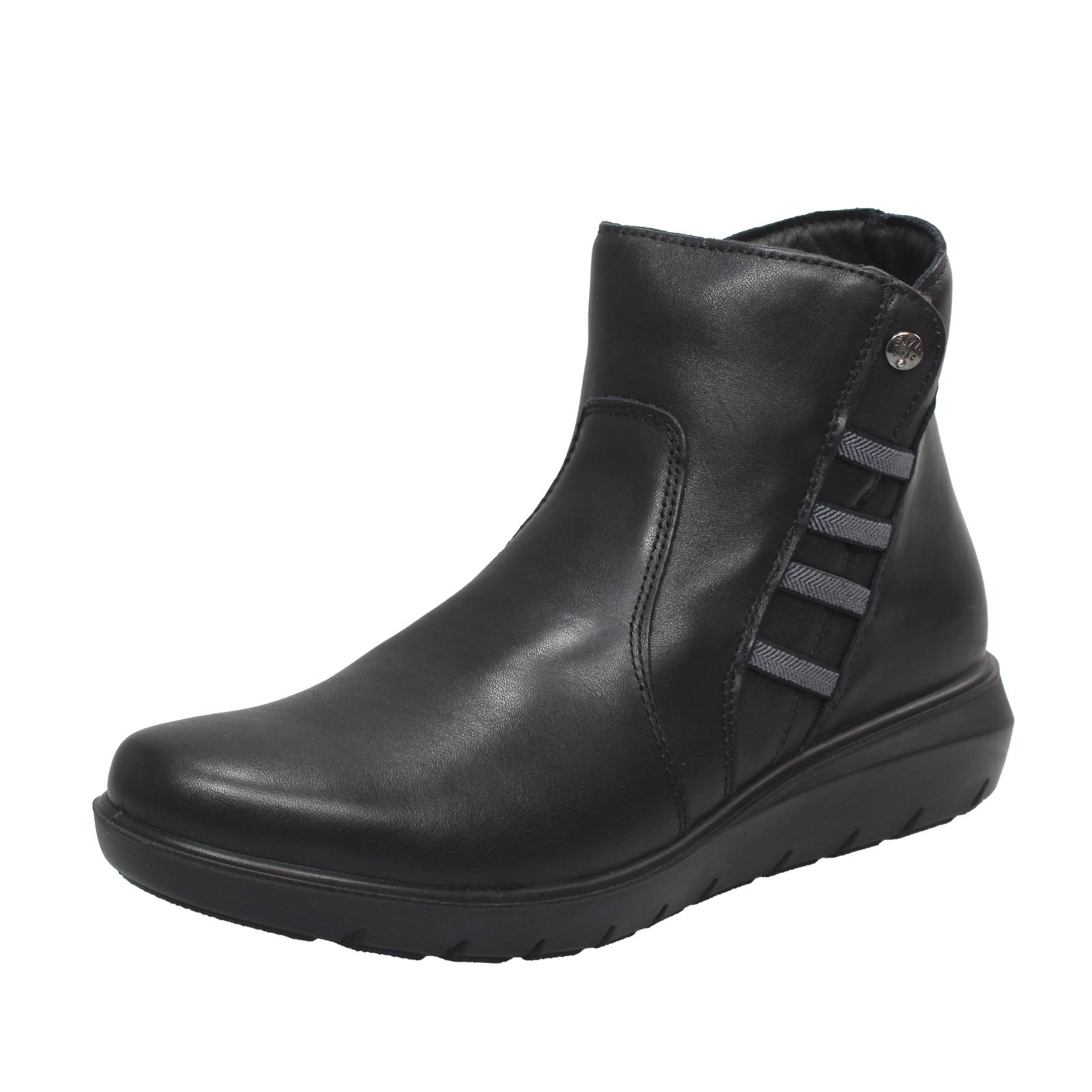 Enval Soft Klizia - Stiefeletten Leder schwarz - Damen Schuhe Stiefeletten klassisch