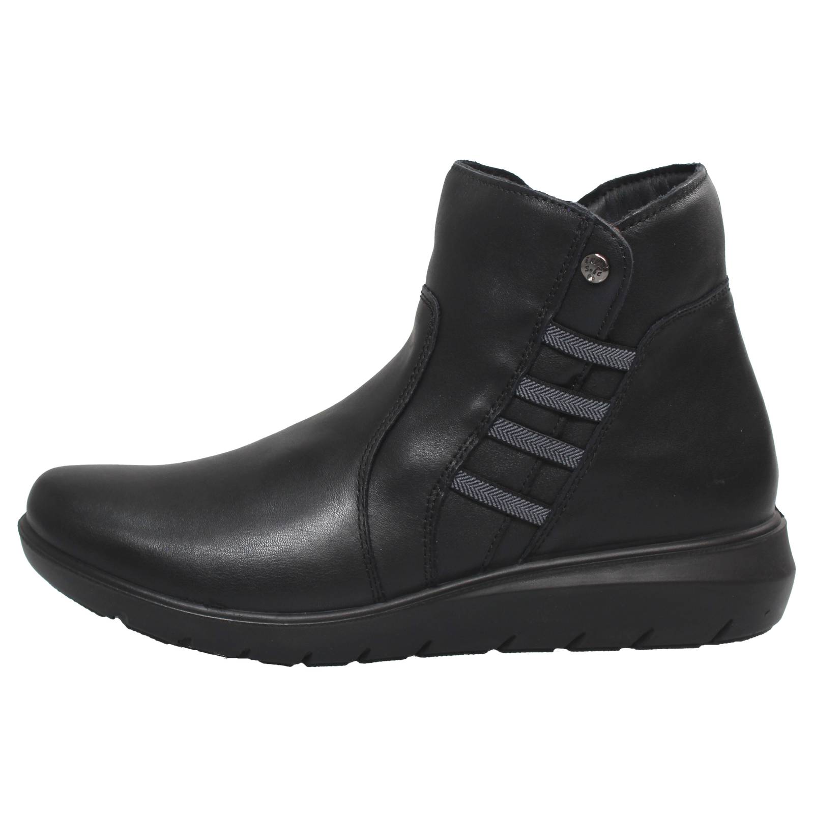 ENVAL SOFT Klizia - Bottines en cuir Femme noir Photo 3