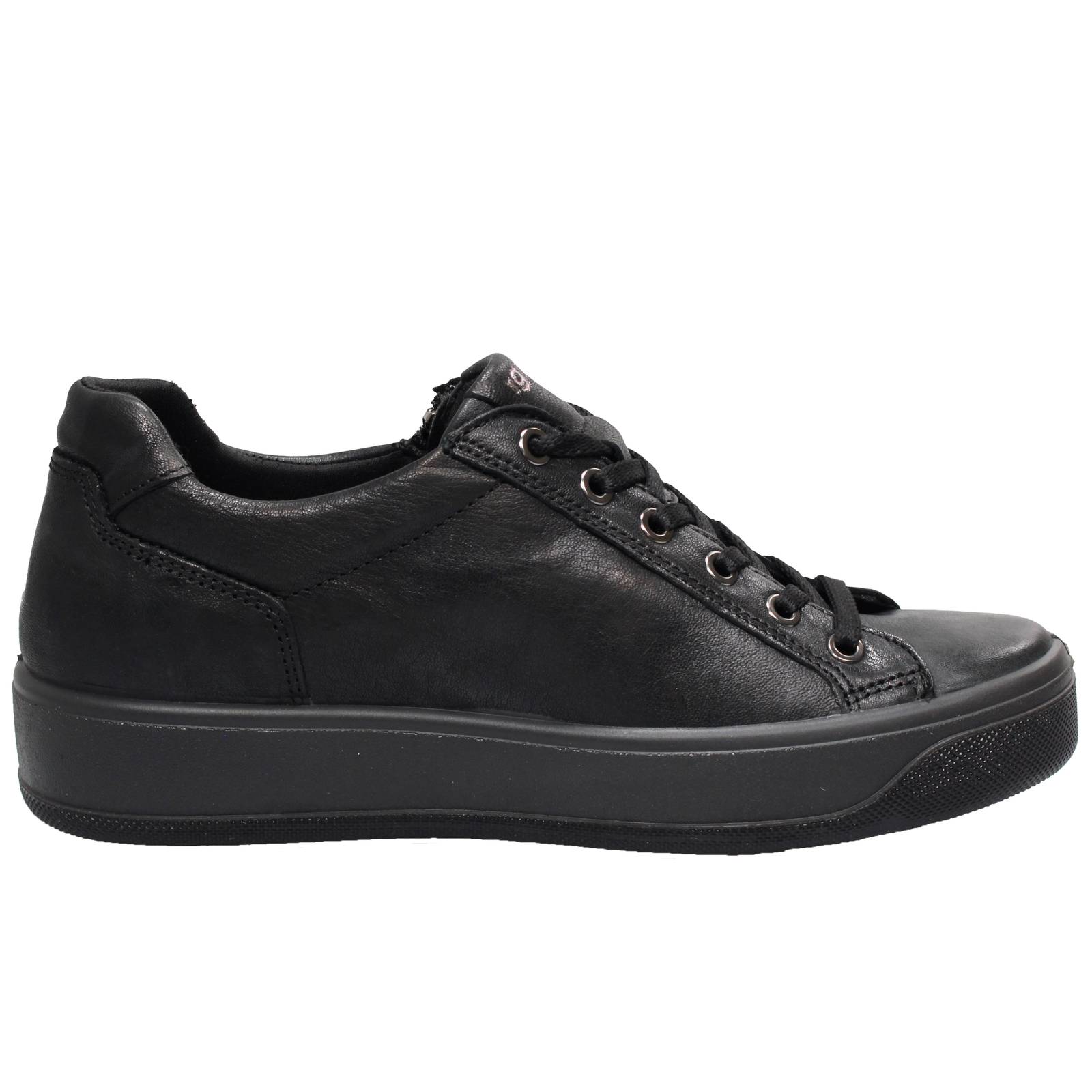 IGI &amp; CO Ava - Sneakers in Pelle con cerniera Donna nero Foto 2