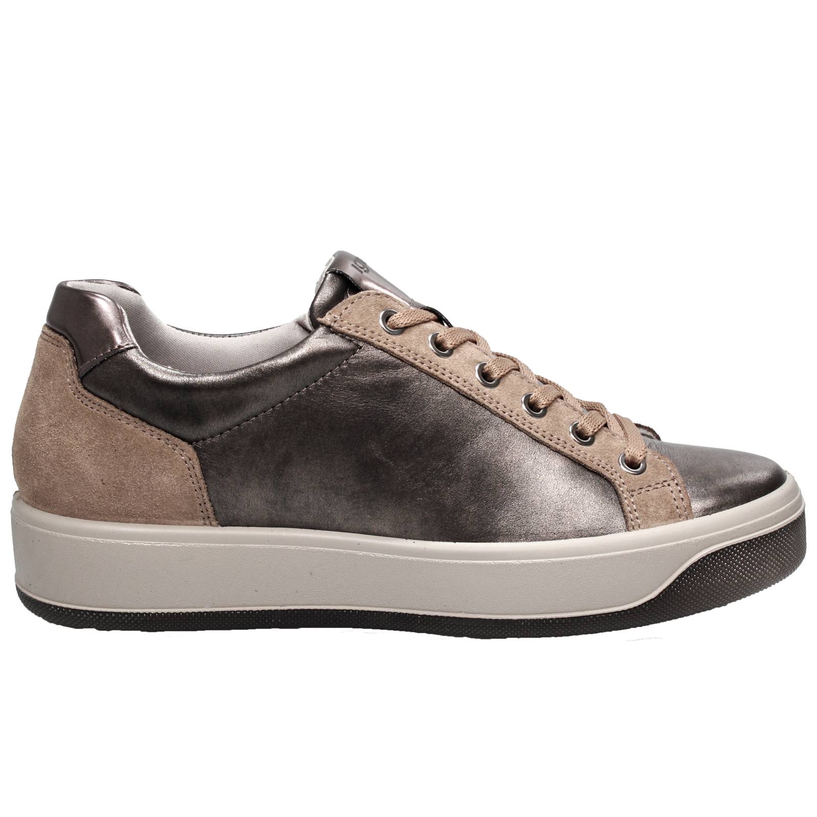 IGI &amp; CO Ava - Sneakers in Pelle con cerniera Donna sabbia Foto 2