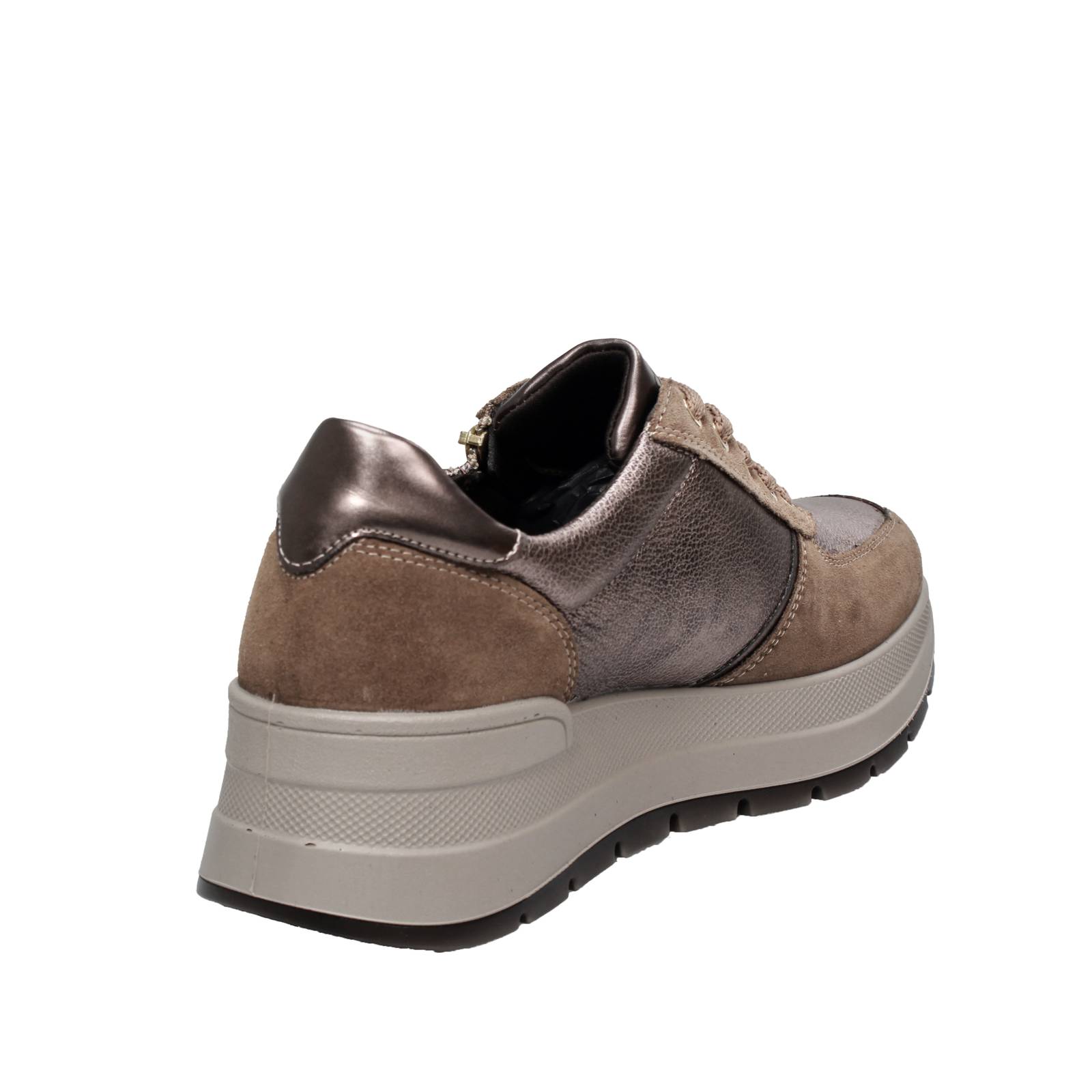 IGI &amp; CO Kola - Sneakers in Pelle con cerniera Donna sabbia Foto 4