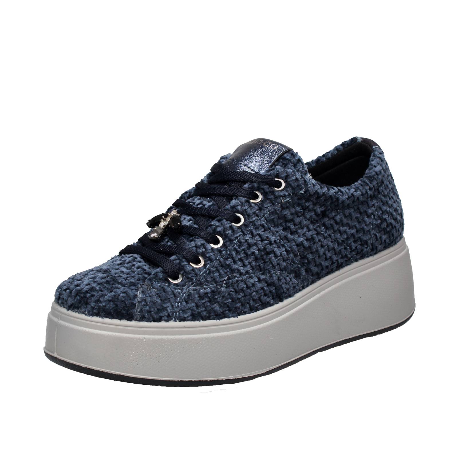 IGI & CO Ally - Sneakers platform Donna blu