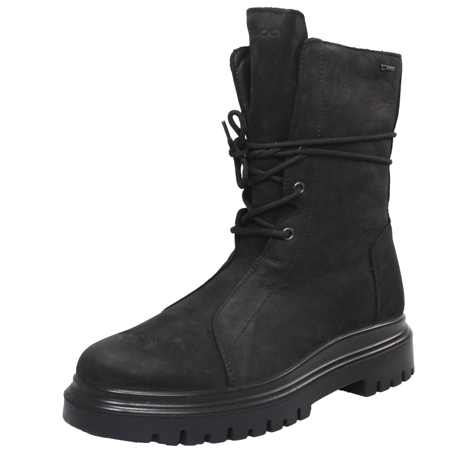 Igi - Co Stefany - Schnrstiefeletten aus schwarzem Wildleder - Damen Schuhe Stiefeletten 22190₽